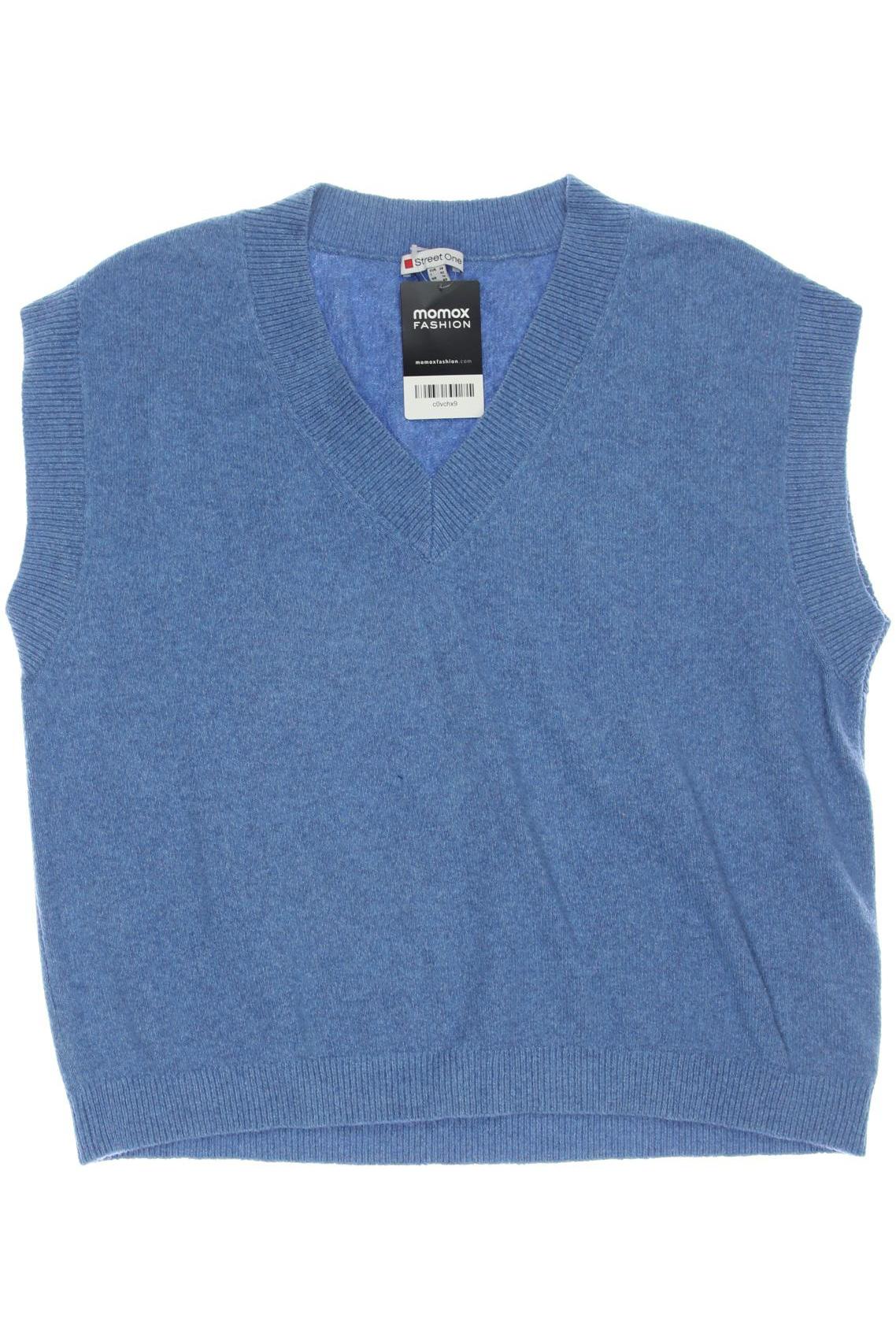 

Street One Damen Pullover, blau, Gr. 38