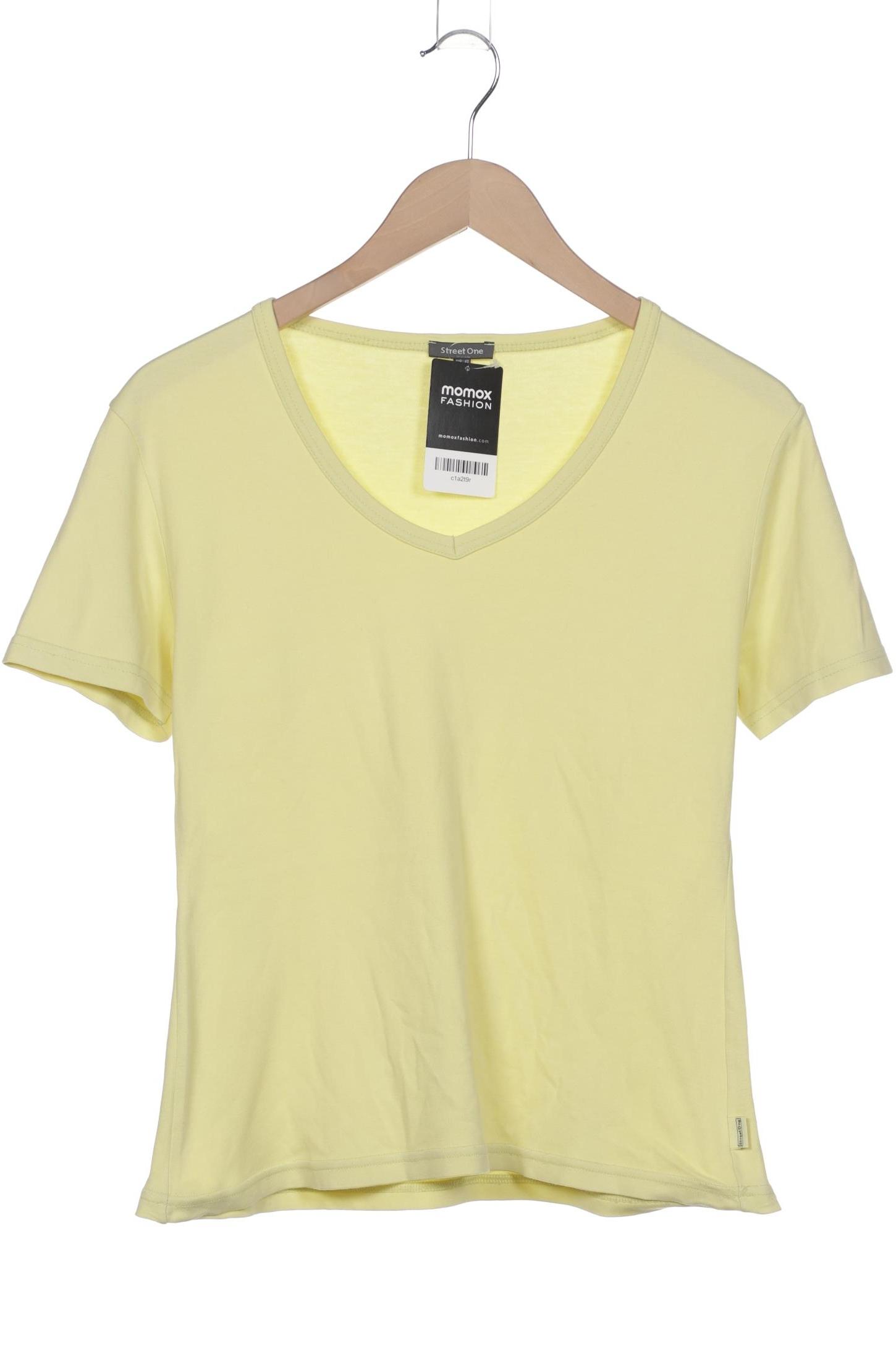 

Street One Damen T-Shirt, gelb, Gr. 42