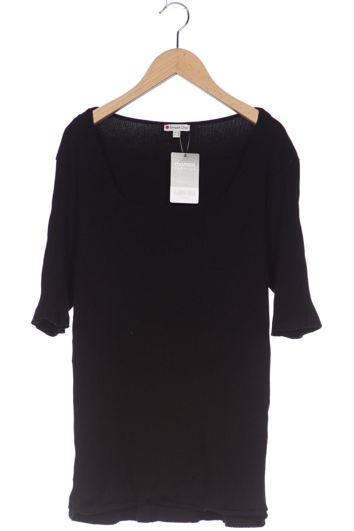 

Street One Damen T-Shirt, schwarz, Gr. 44