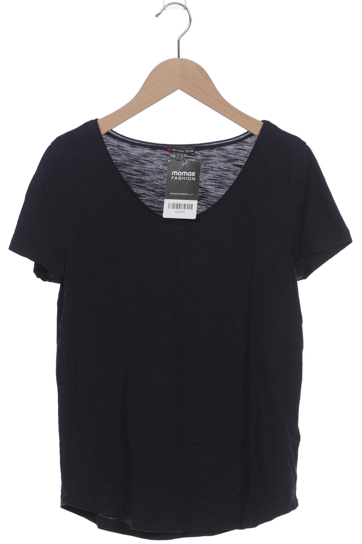 

Street One Damen T-Shirt, marineblau, Gr. 36