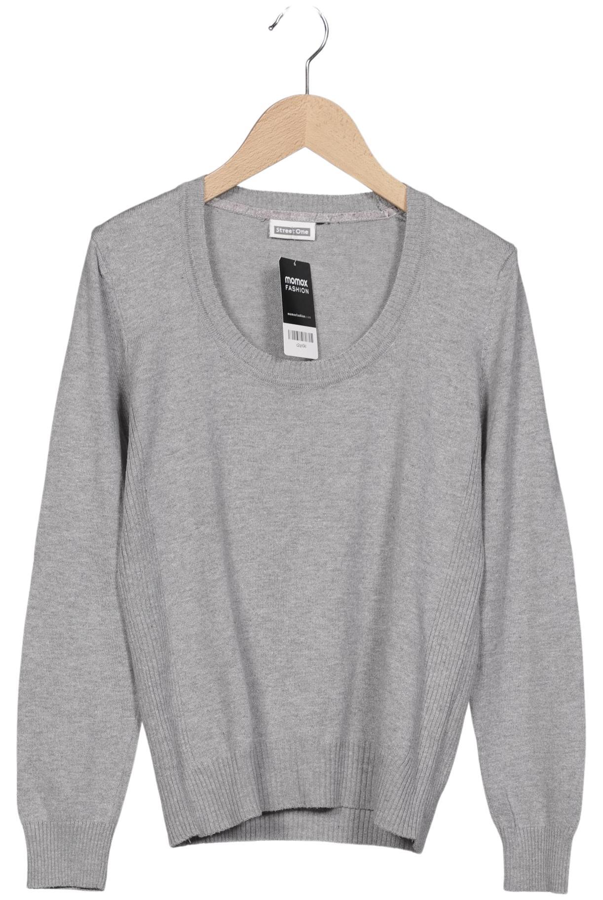 

Street One Damen Pullover, grau, Gr. 36