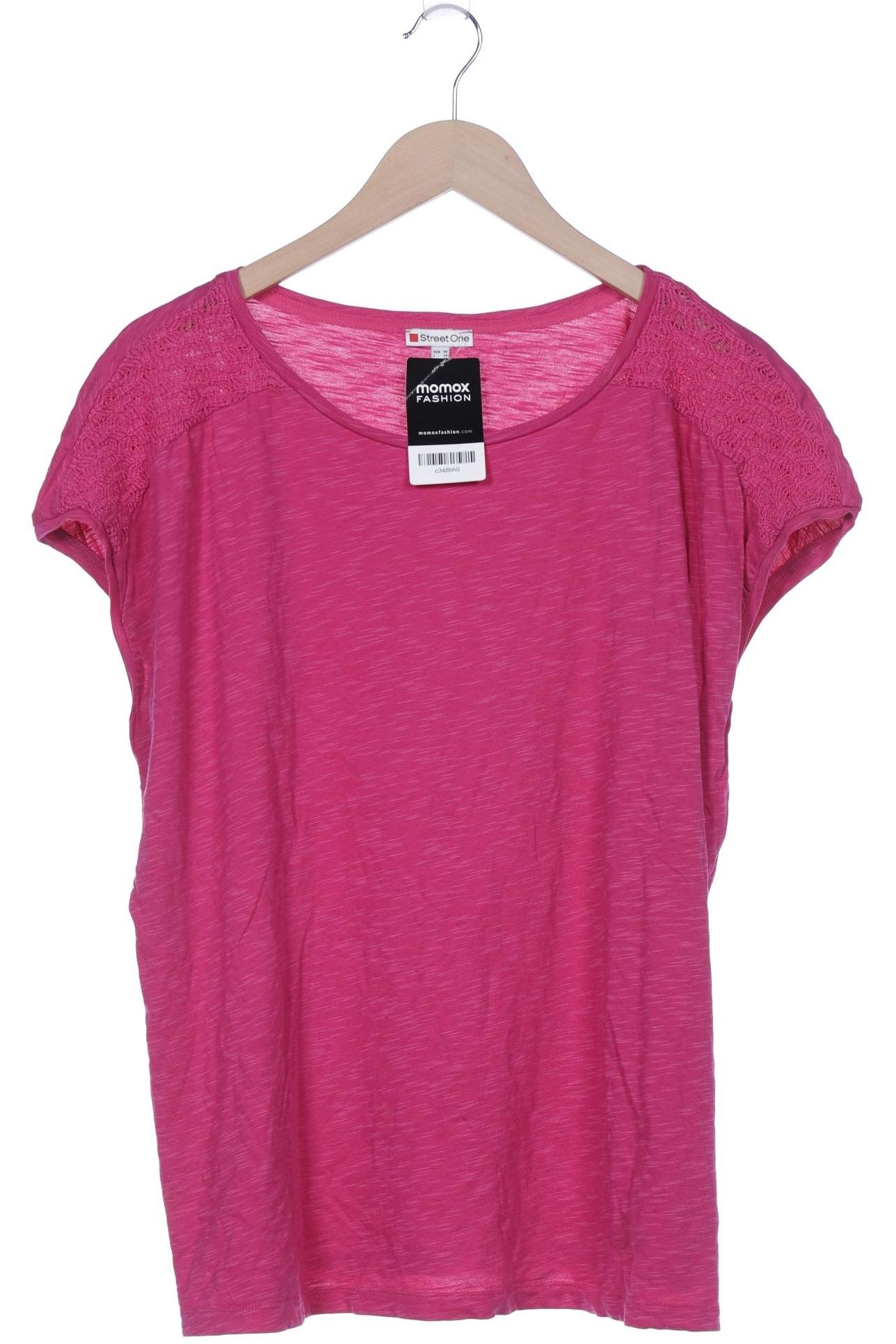 

Street One Damen T-Shirt, pink, Gr. 46