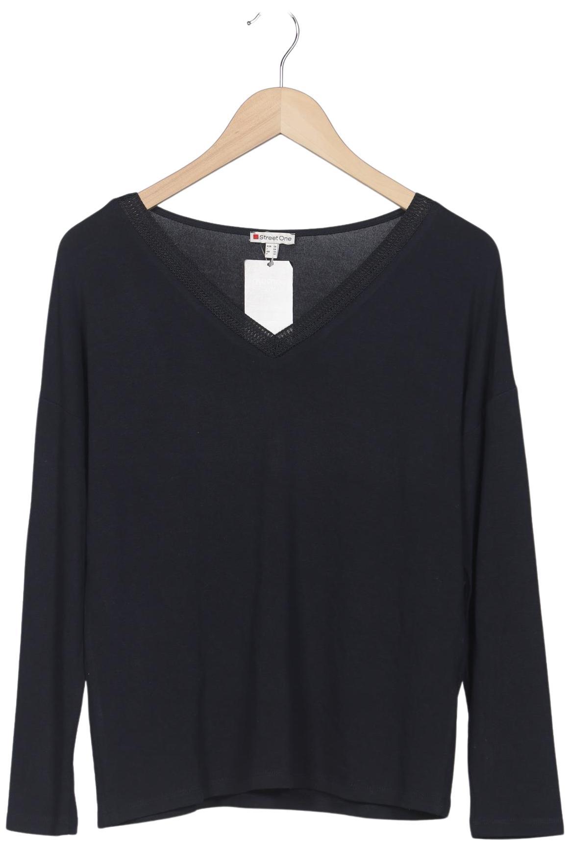 

Street One Damen Langarmshirt, marineblau, Gr. 36