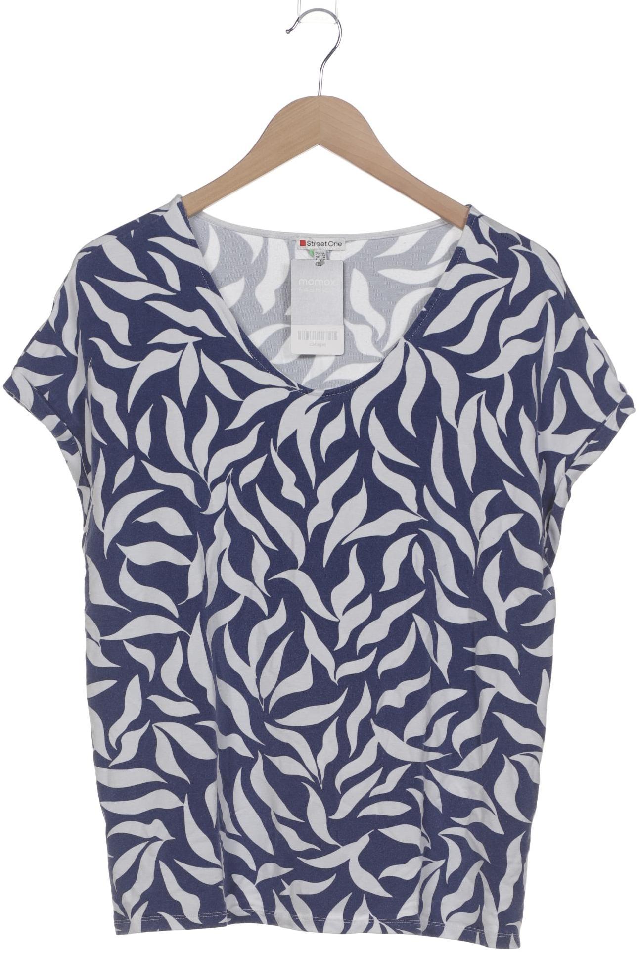 

Street One Damen T-Shirt, blau, Gr. 44