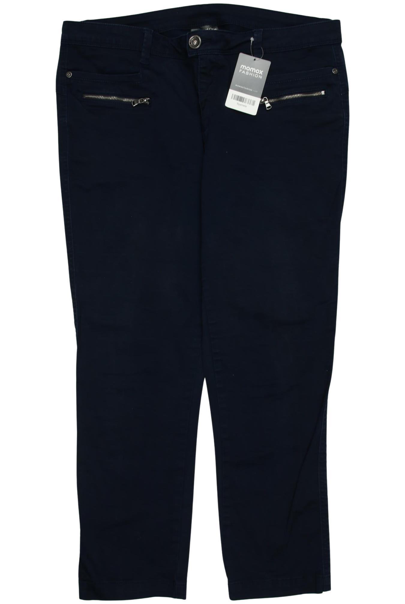 

Street One Damen Stoffhose, marineblau, Gr. 42