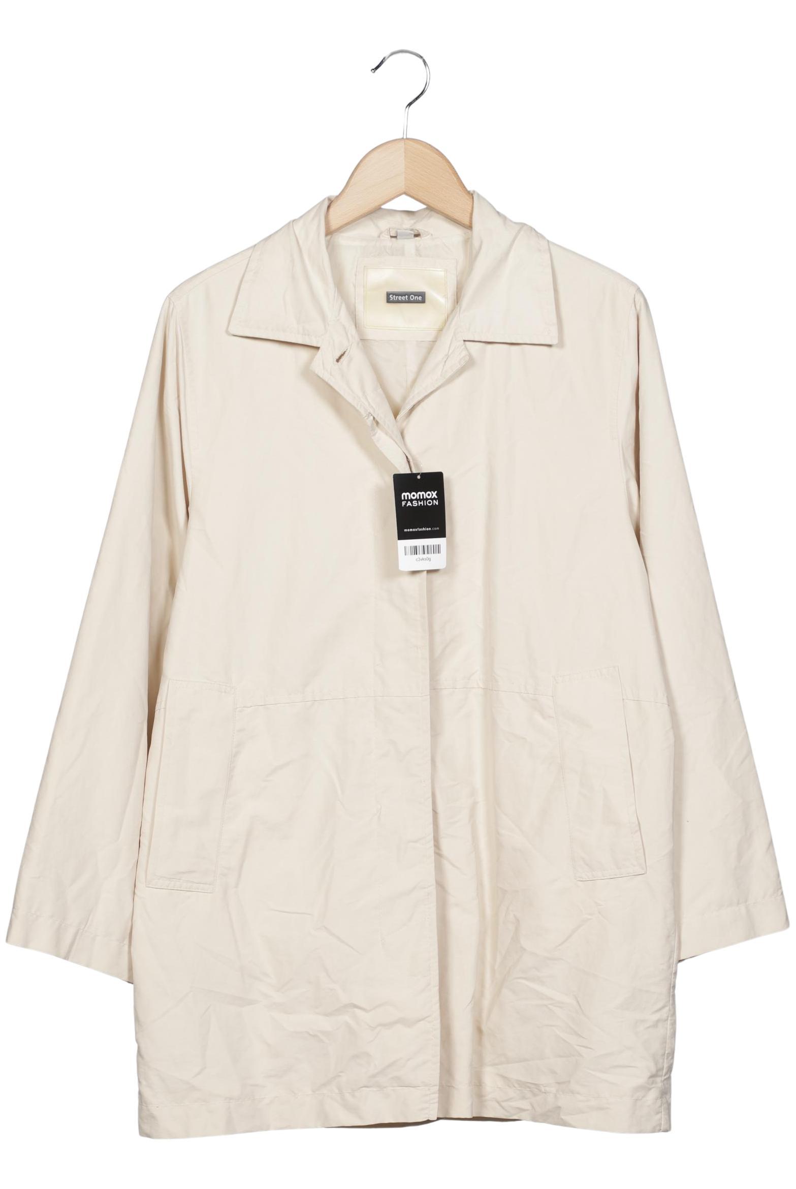 

Street One Damen Mantel, cremeweiß, Gr. 36