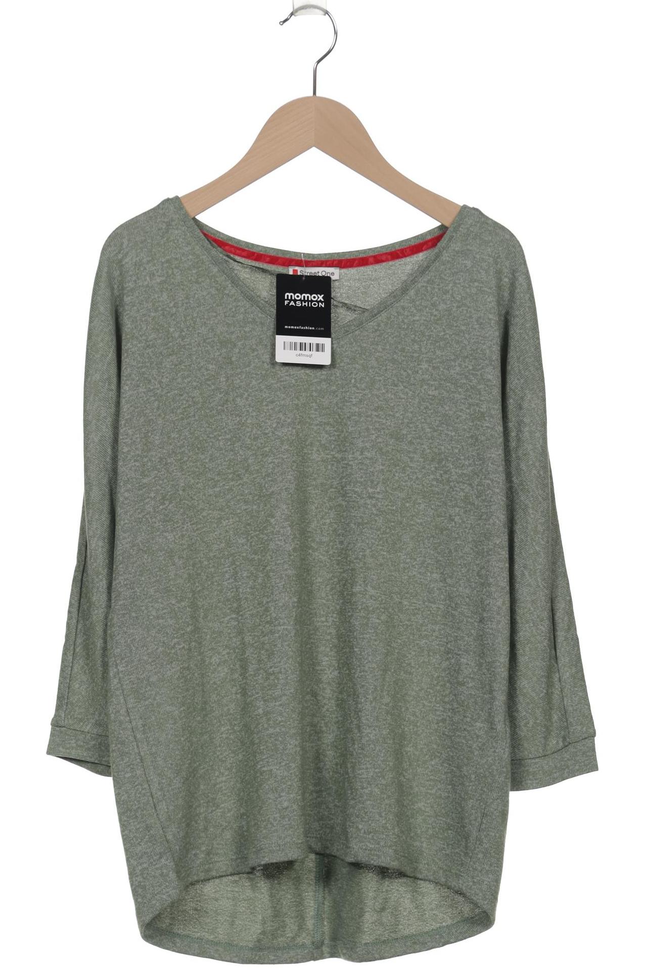 

Street One Damen Pullover, grün, Gr. 36