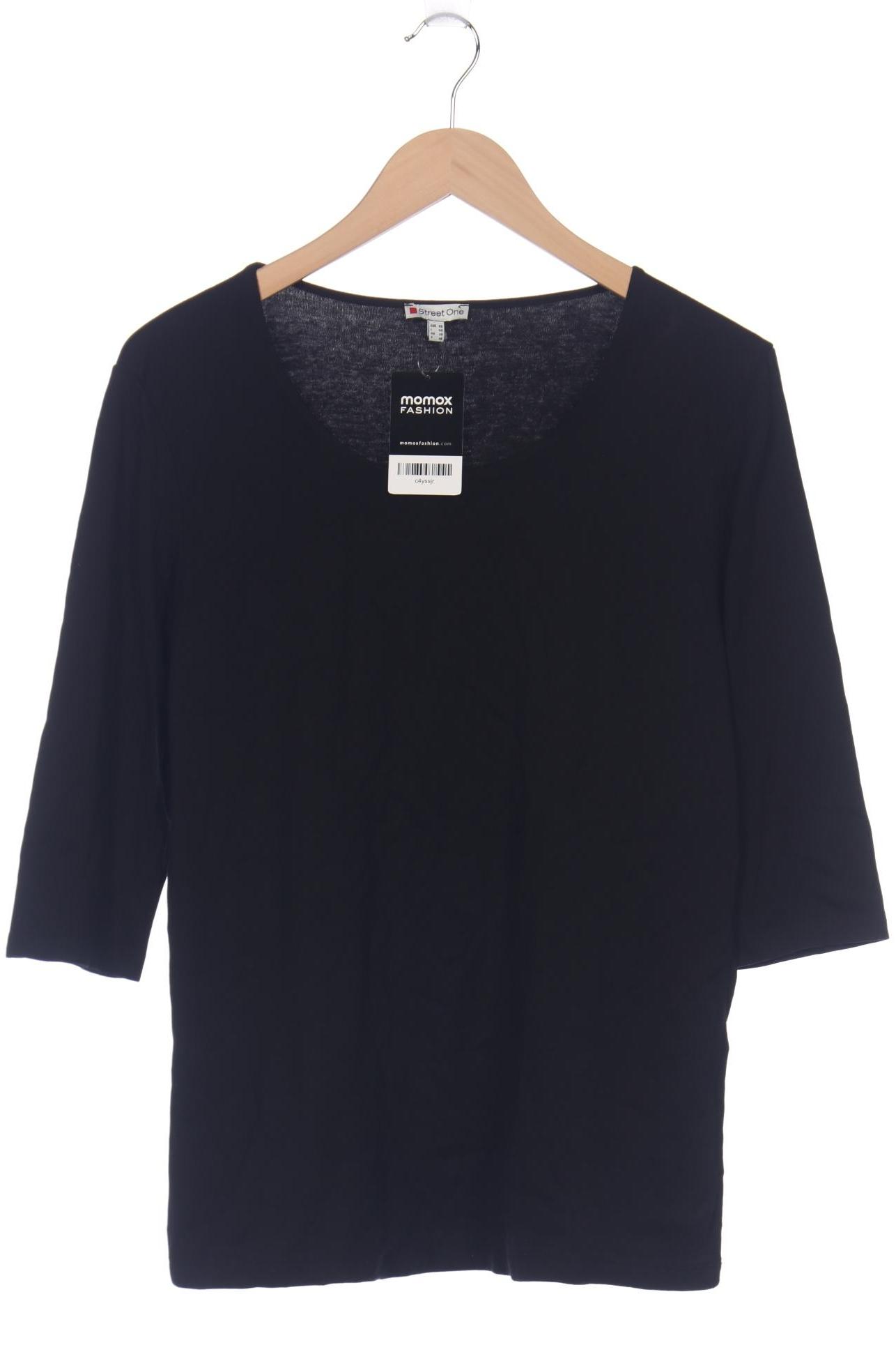 

Street One Damen Langarmshirt, schwarz, Gr. 46