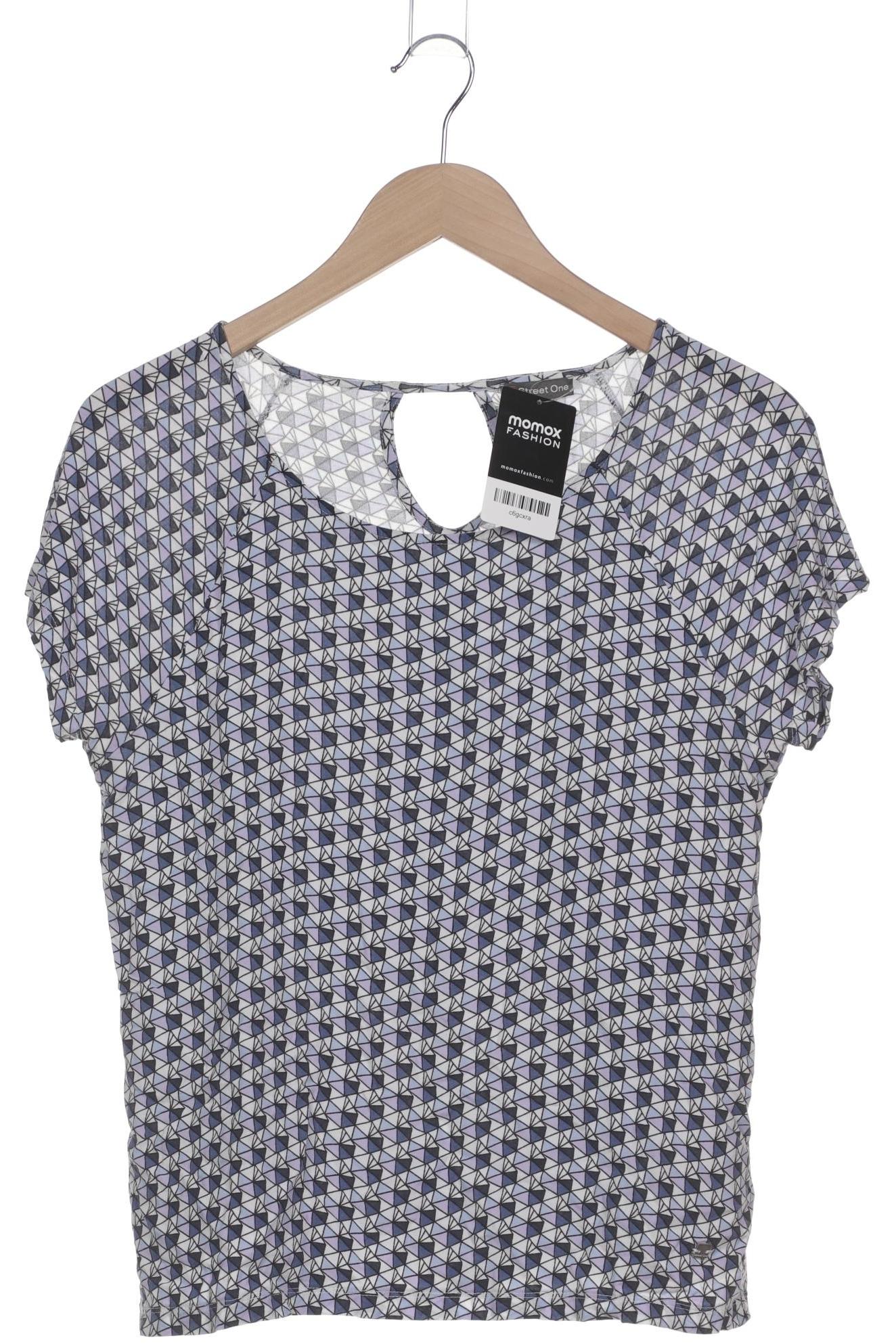 

Street One Damen T-Shirt, blau, Gr. 38