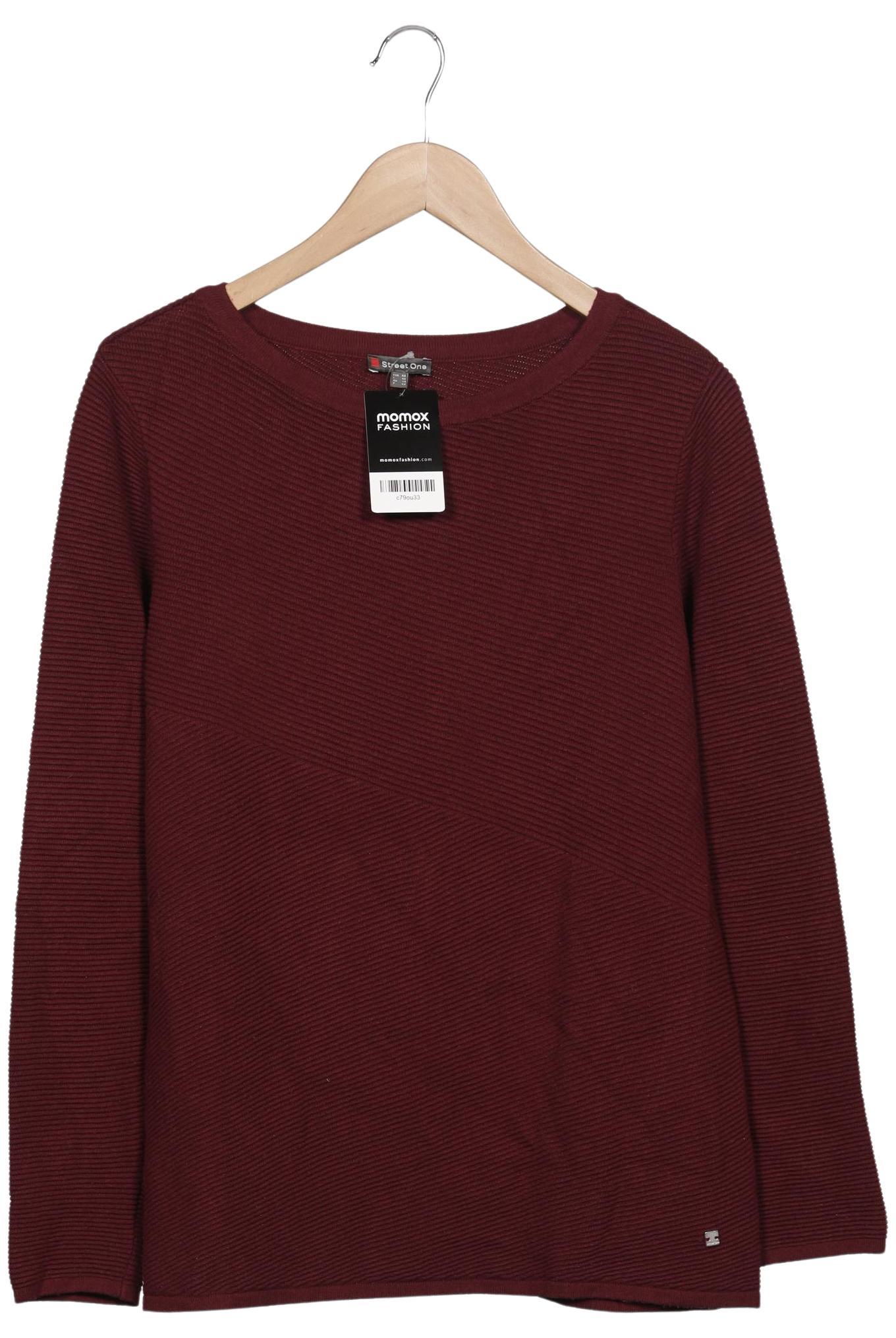 

Street One Damen Pullover, bordeaux, Gr. 40