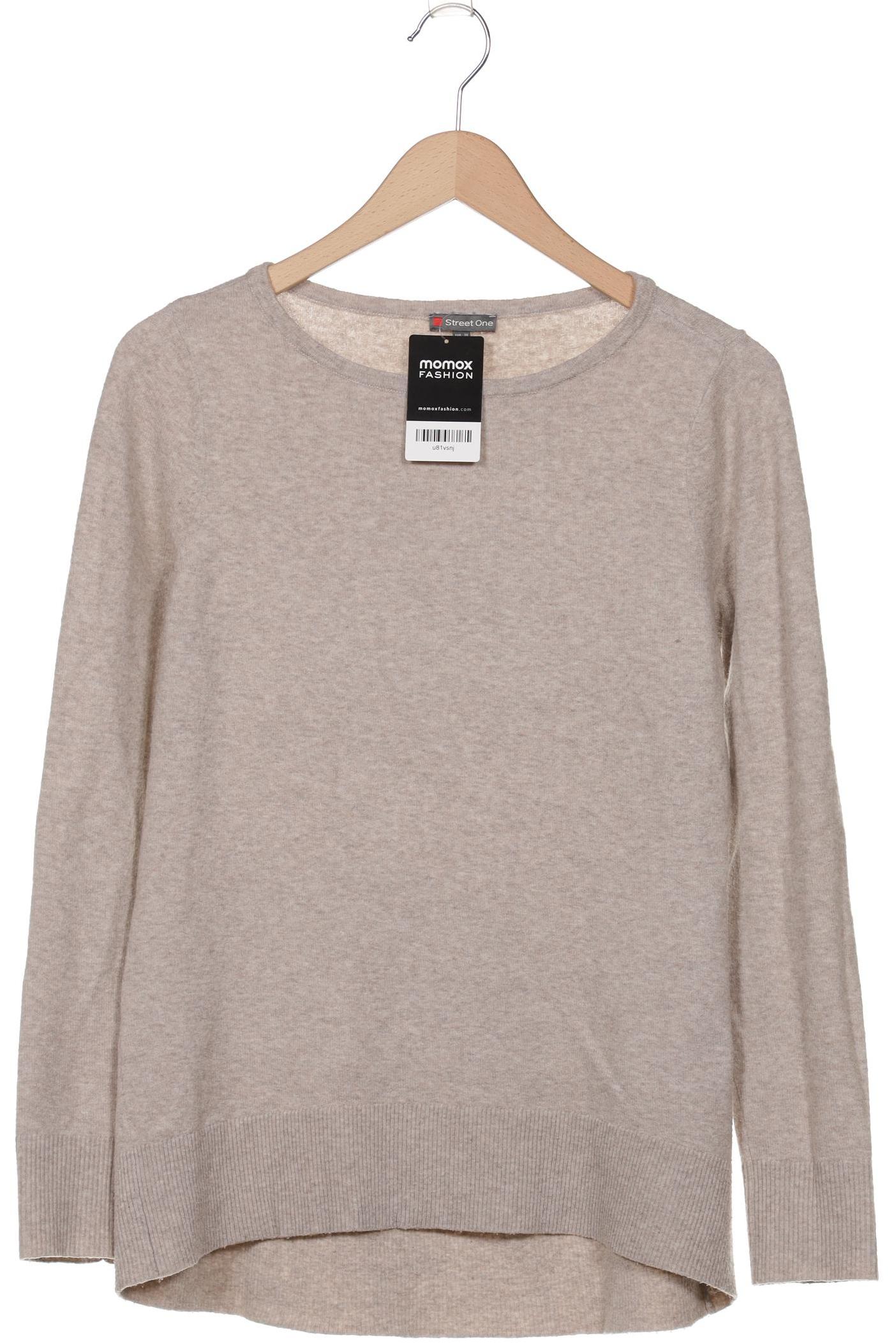 

Street One Damen Pullover, beige, Gr. 38