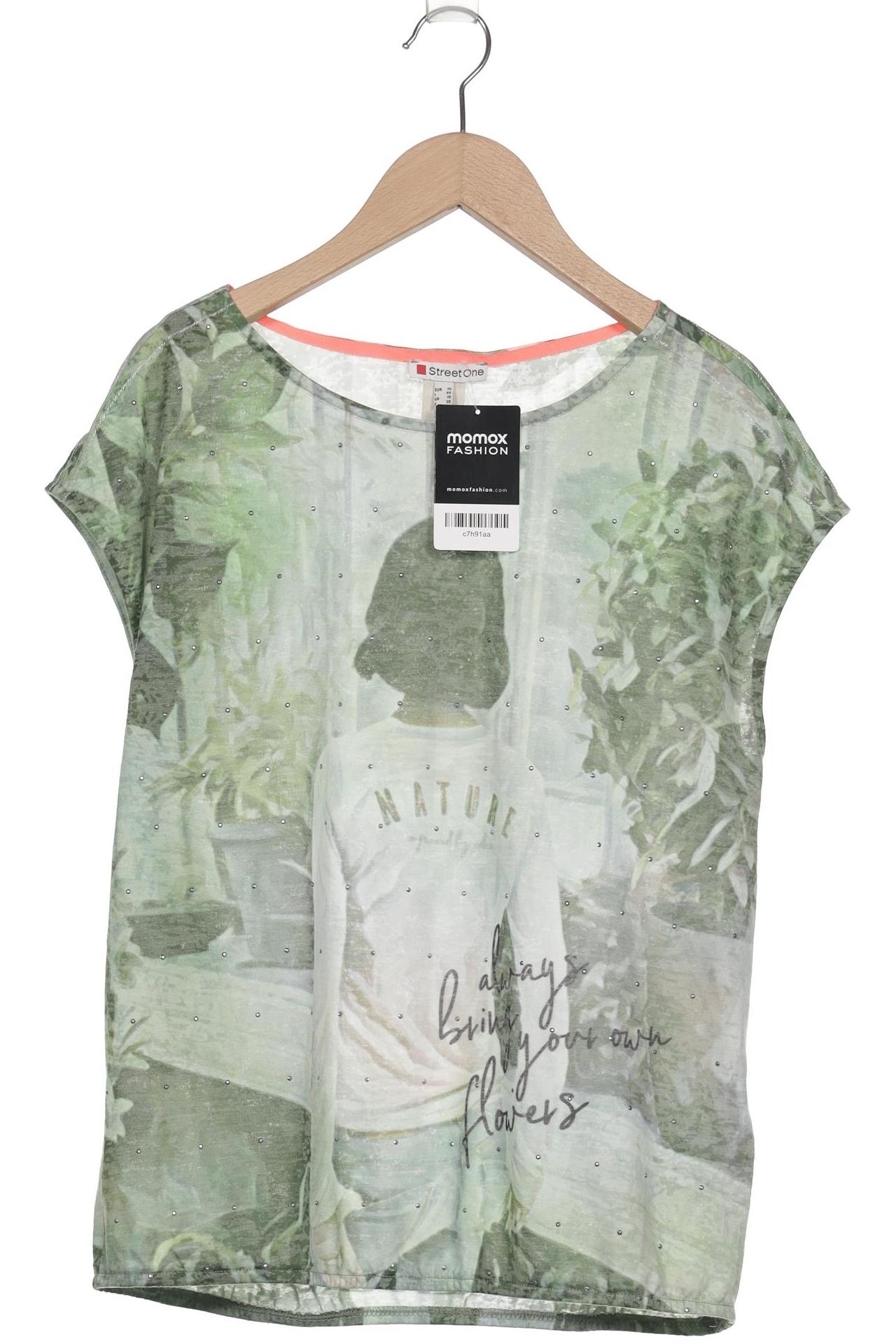 

Street One Damen T-Shirt, grün, Gr. 36