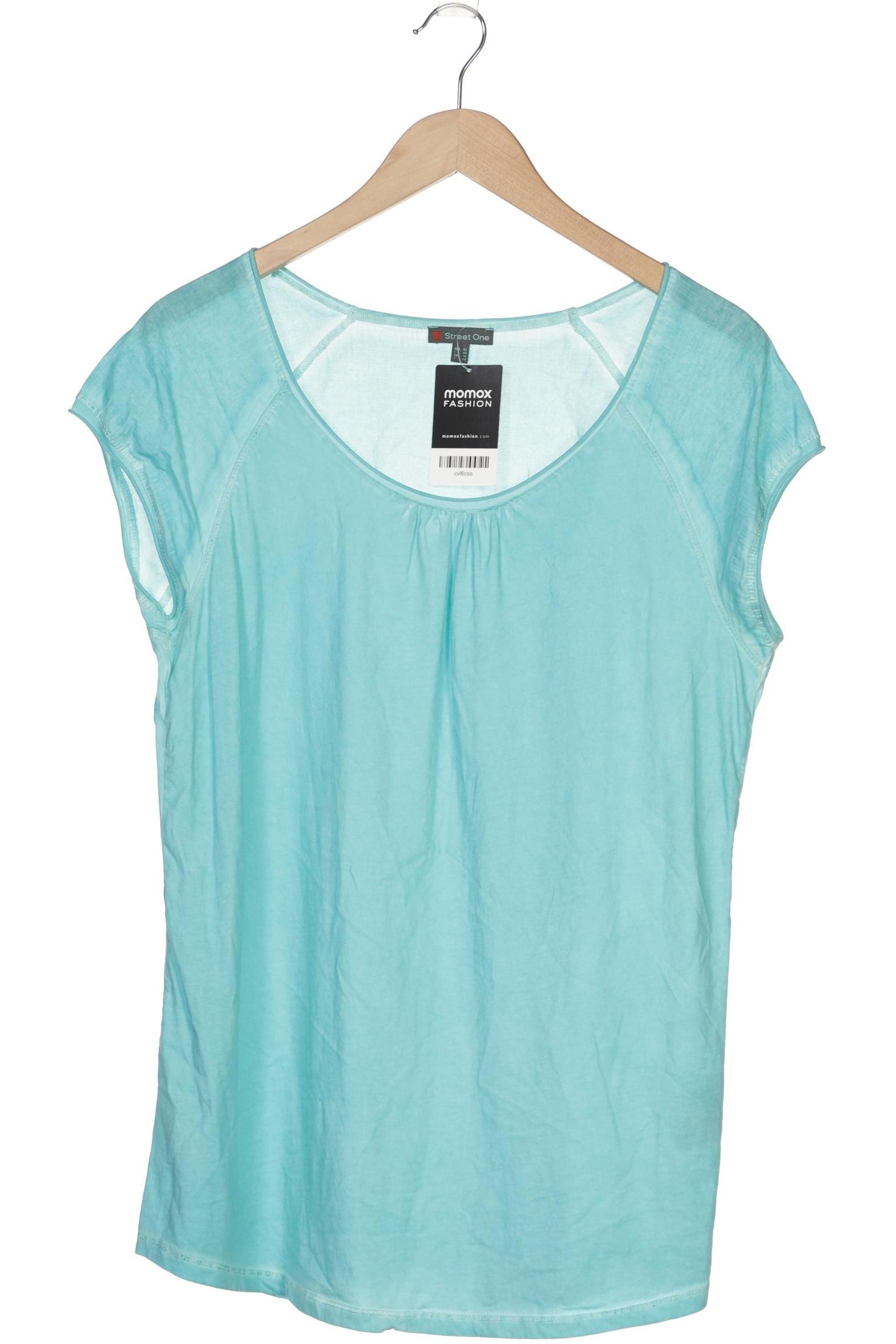 

Street One Damen T-Shirt, hellblau, Gr. 42