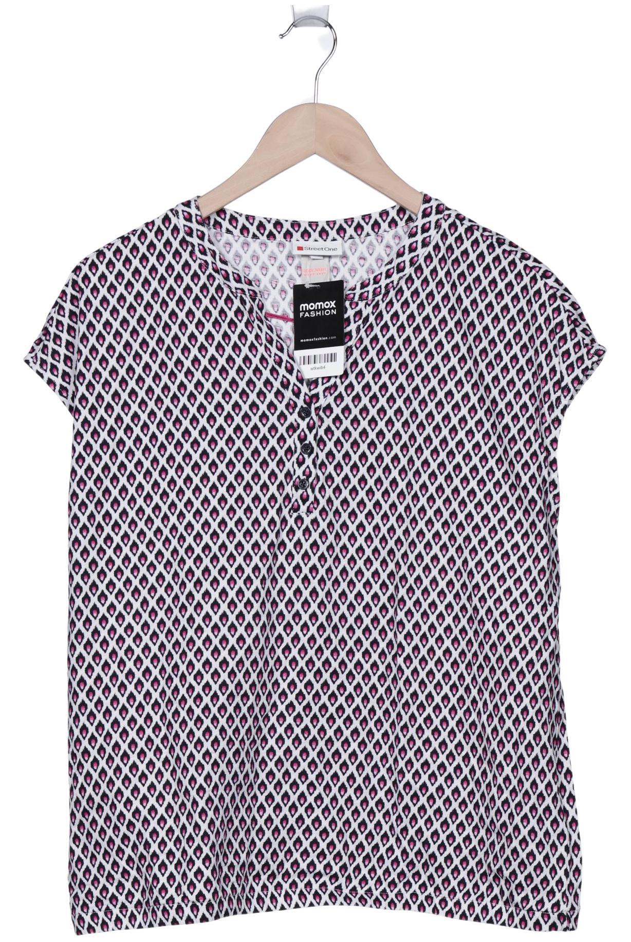 

Street One Damen T-Shirt, weiß, Gr. 42