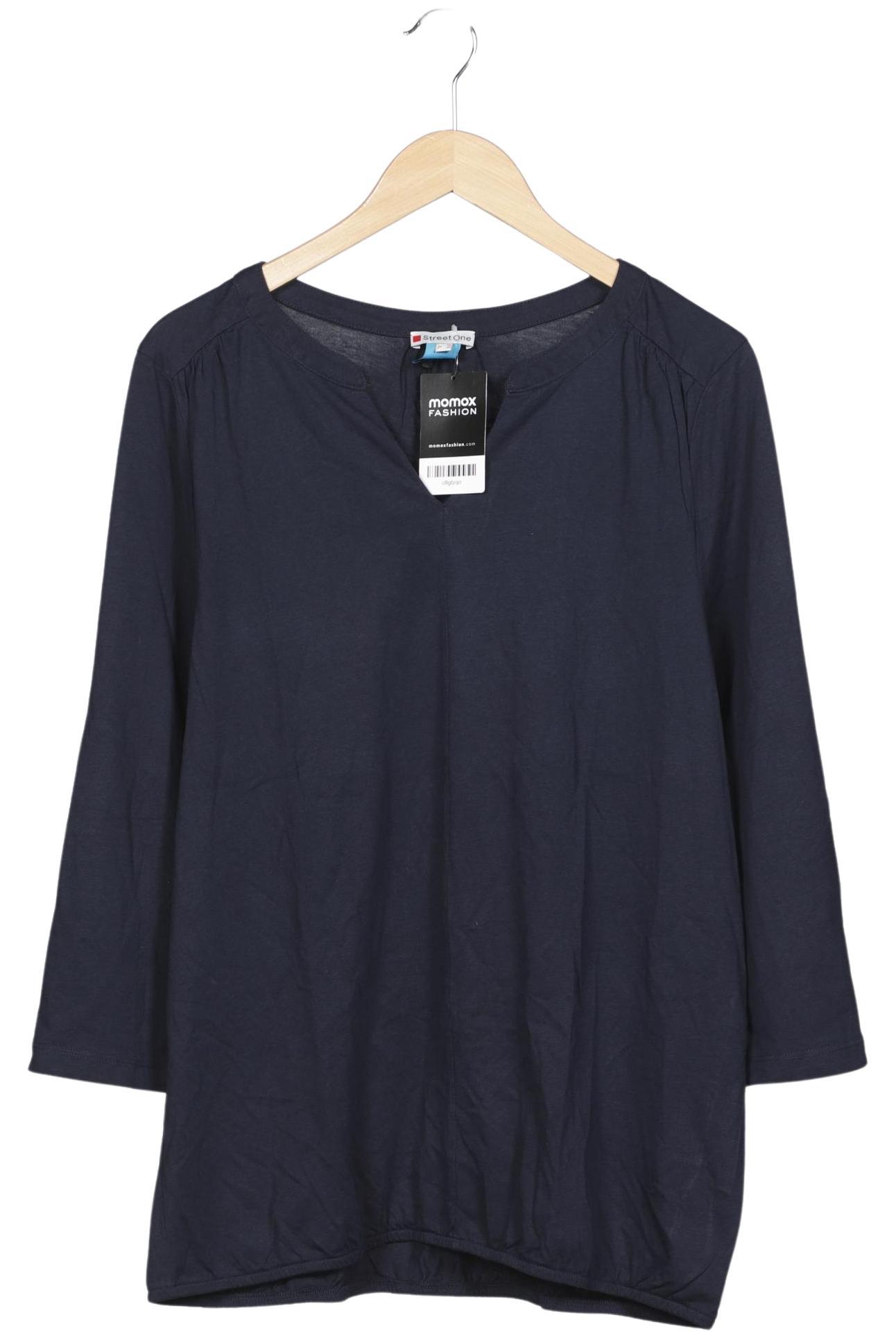 

Street One Damen Langarmshirt, marineblau, Gr. 44