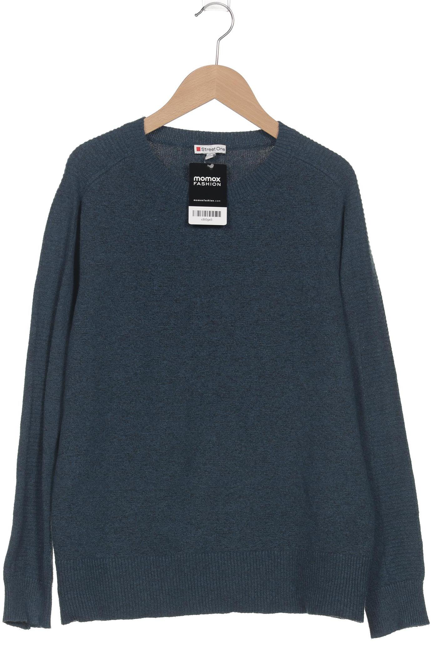 

Street One Damen Pullover, blau, Gr. 38