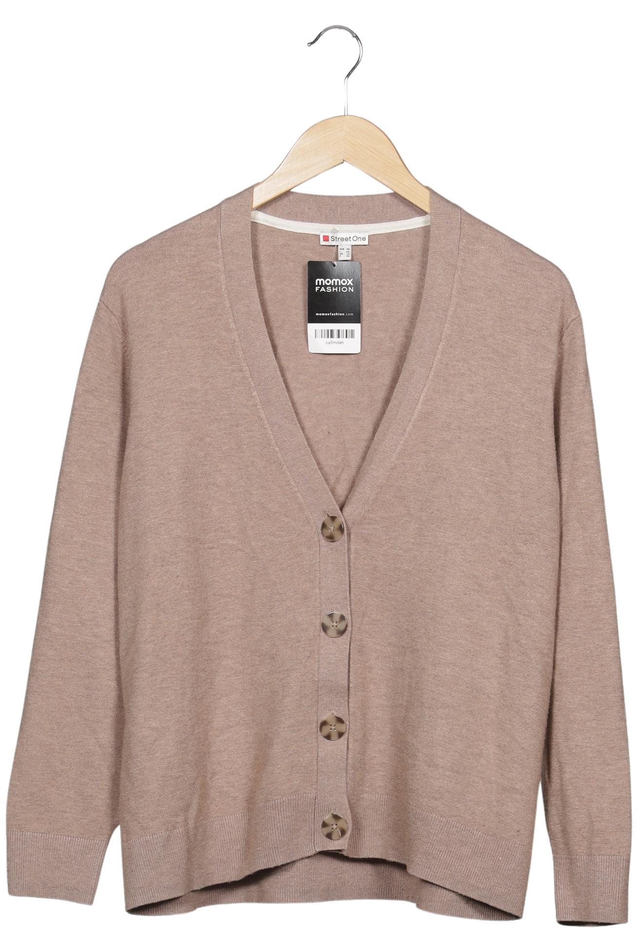 

Street One Damen Strickjacke, beige, Gr. 40