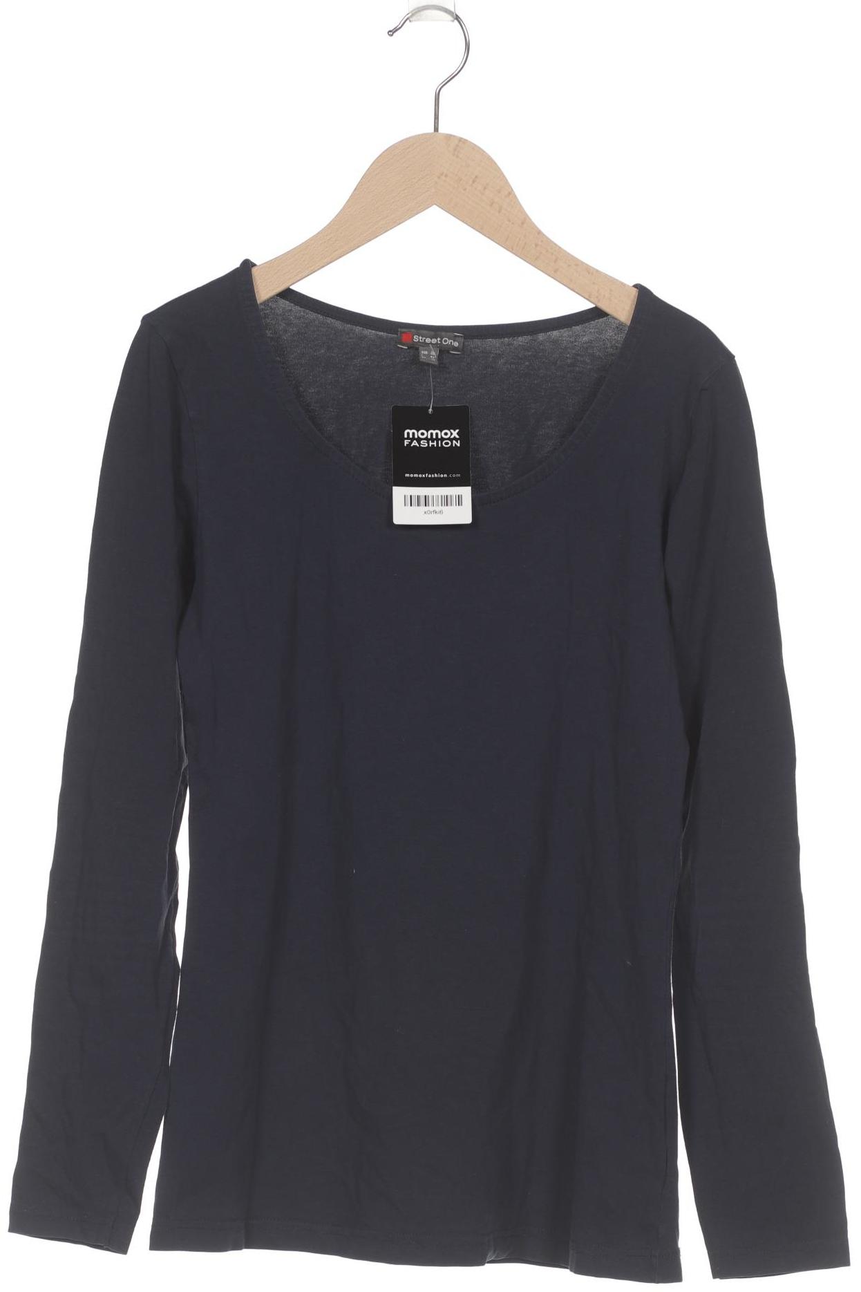 

Street One Damen Langarmshirt, marineblau, Gr. 38