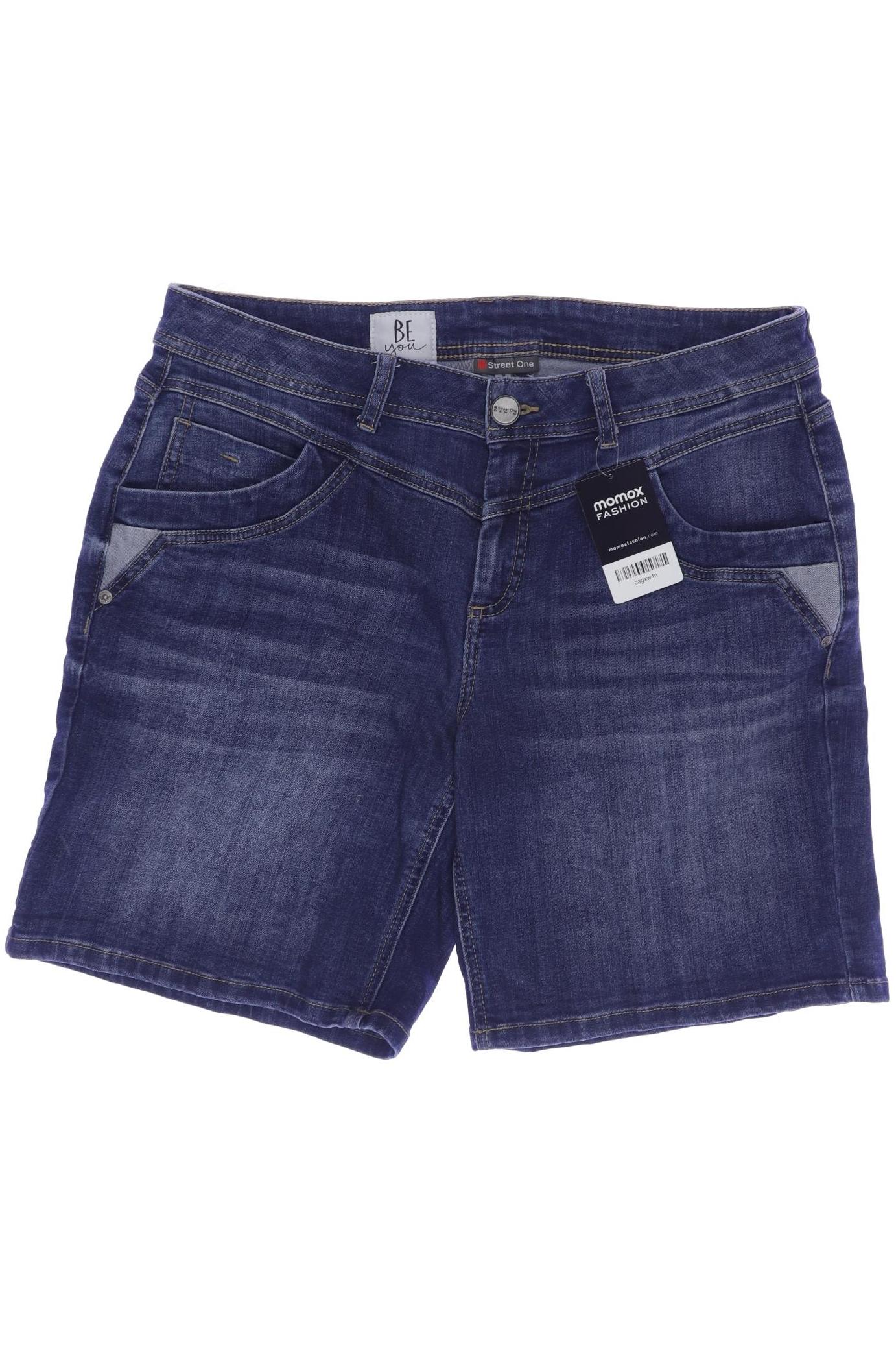 

Street One Damen Shorts, blau, Gr. 33