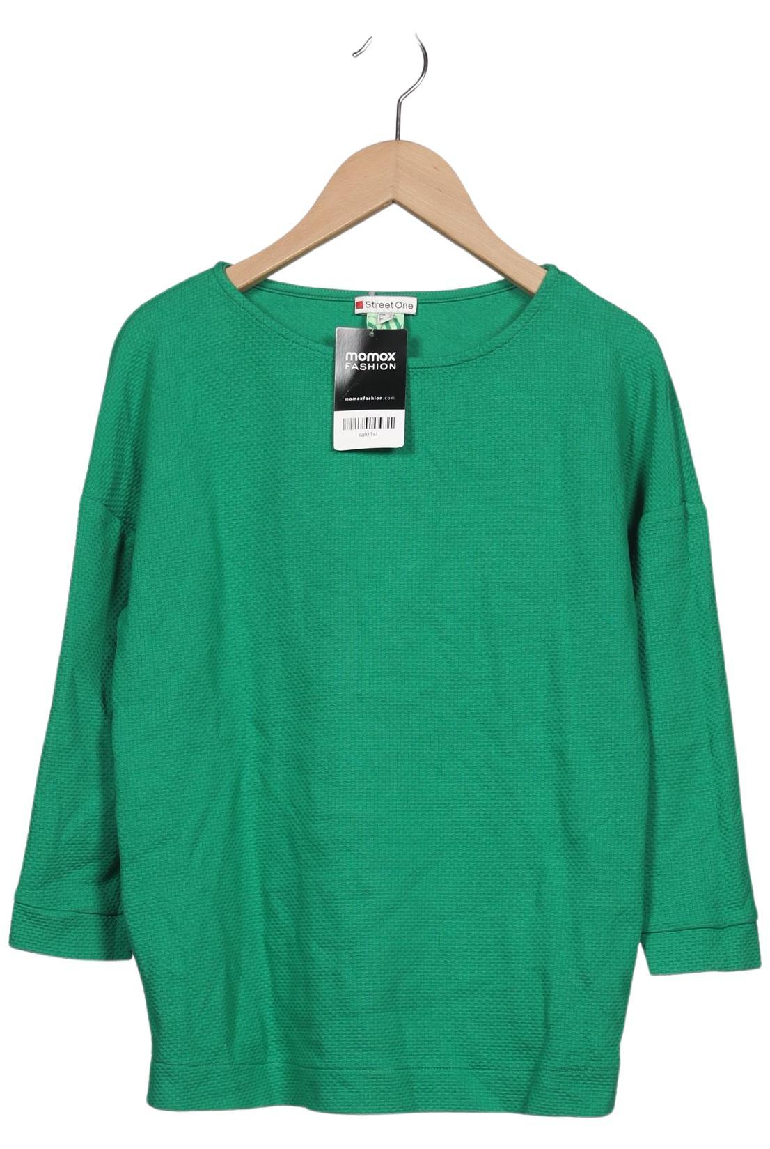 

Street One Damen Sweatshirt, grün, Gr. 34