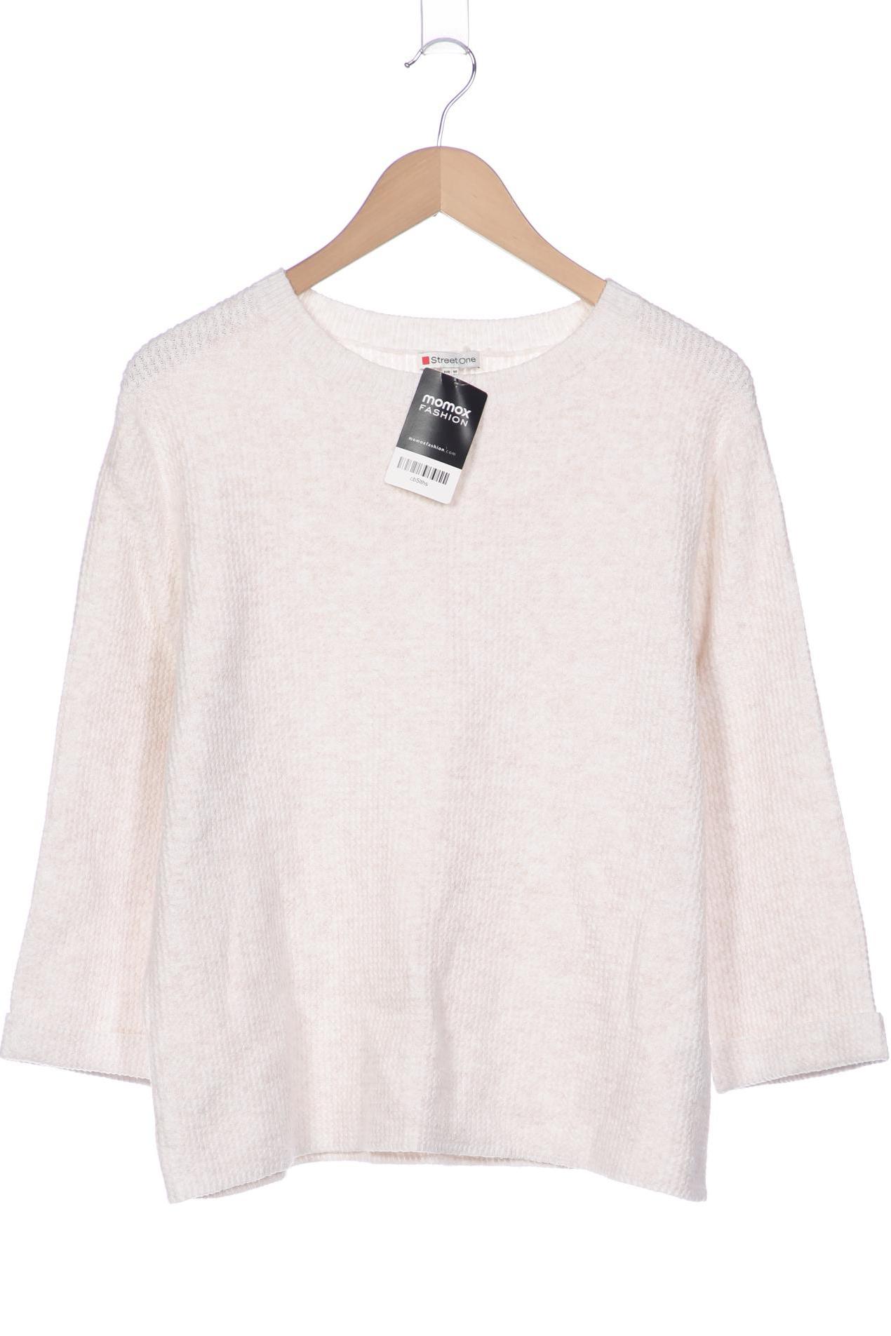 

Street One Damen Pullover, weiß, Gr. 40