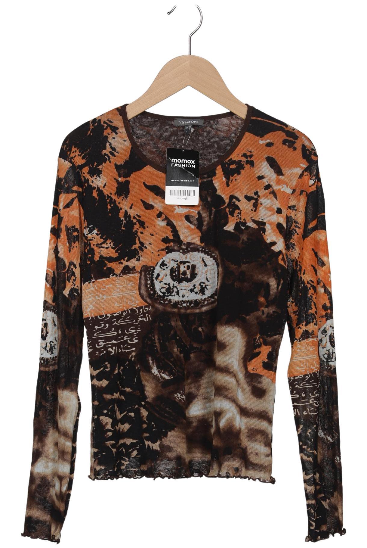 

Street One Damen Langarmshirt, mehrfarbig, Gr. 38