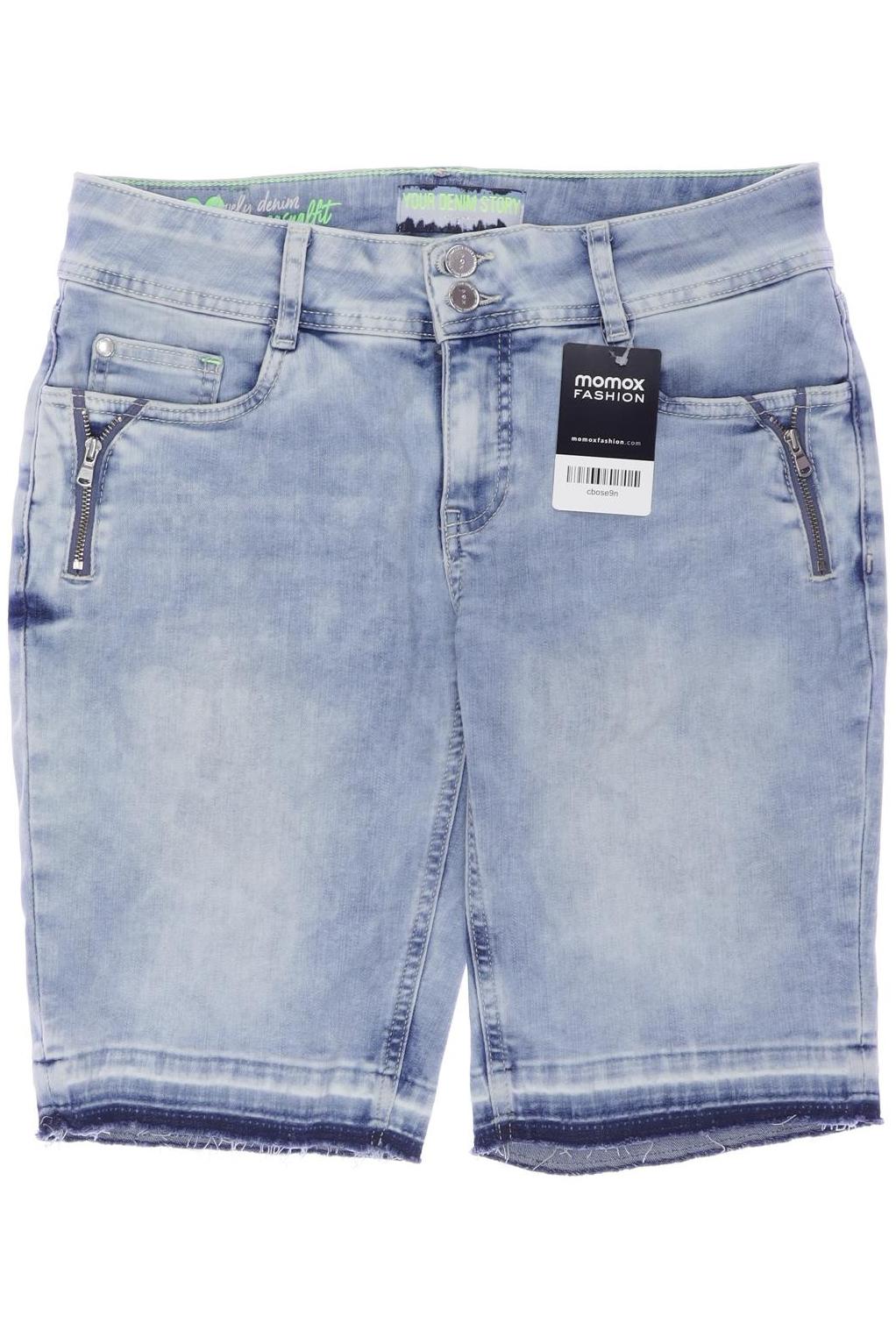

Street One Damen Shorts, blau, Gr. 27