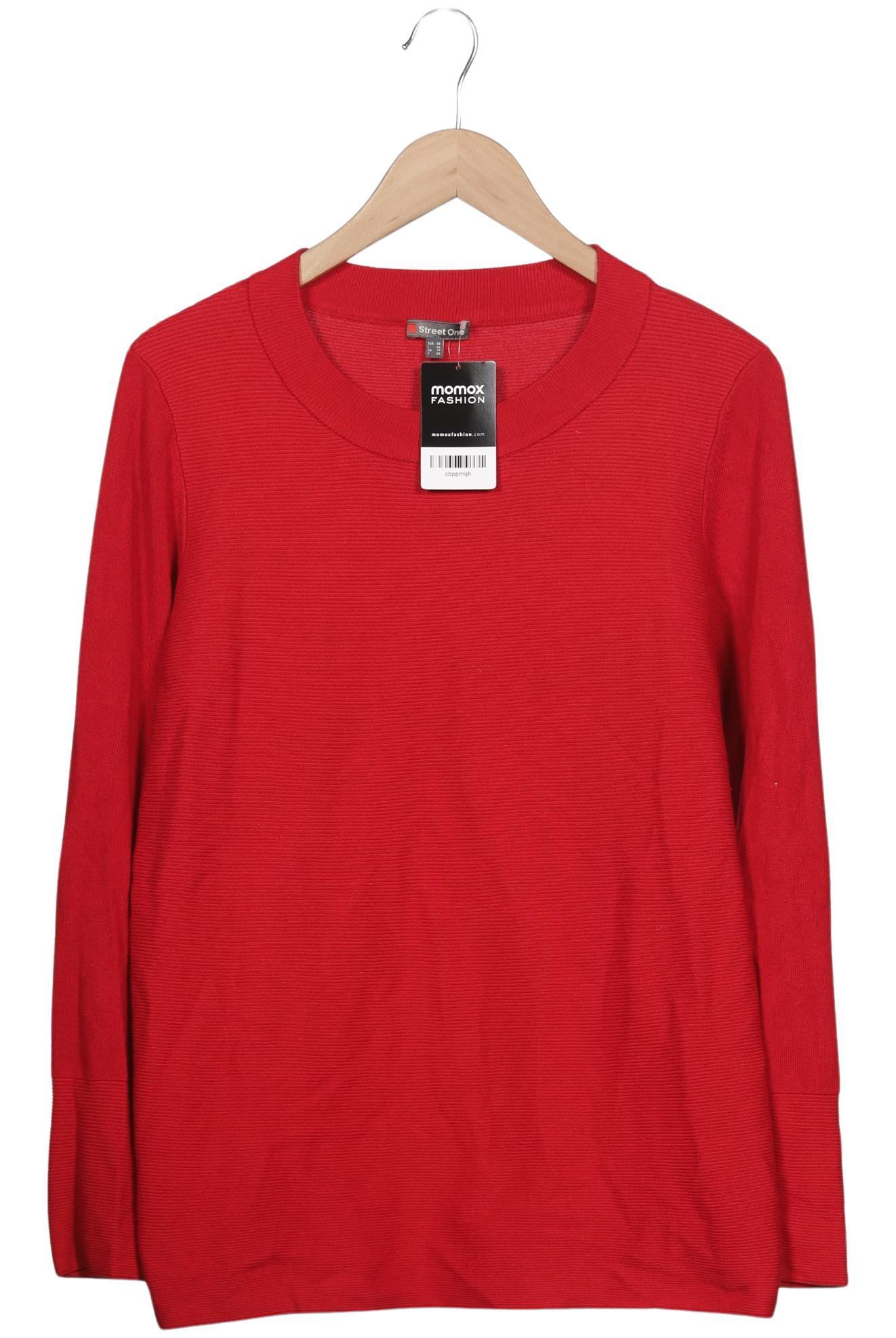 

Street One Damen Pullover, rot, Gr. 42