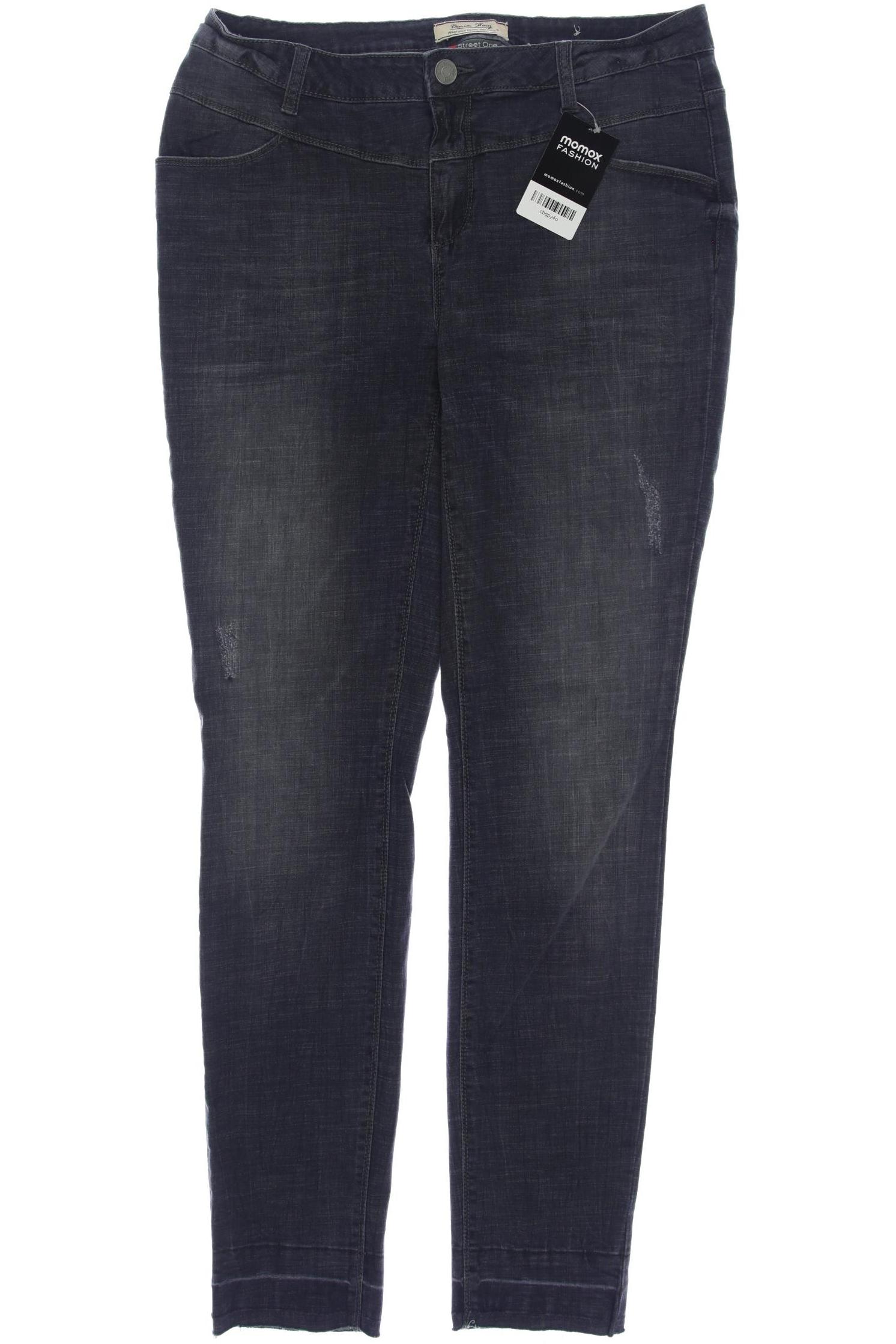 

Street One Damen Jeans, grau, Gr. 32