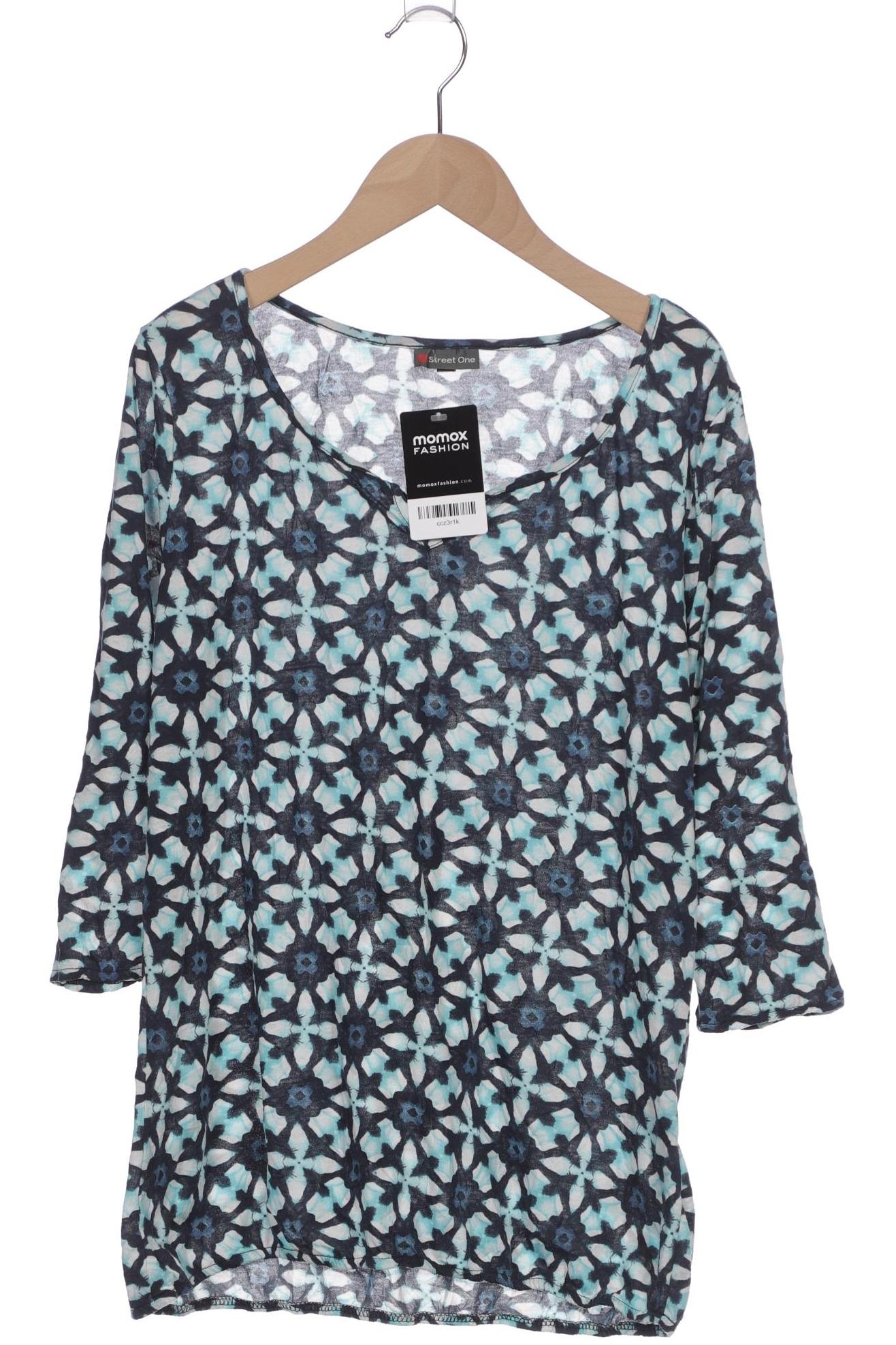 

Street One Damen Langarmshirt, blau, Gr. 40