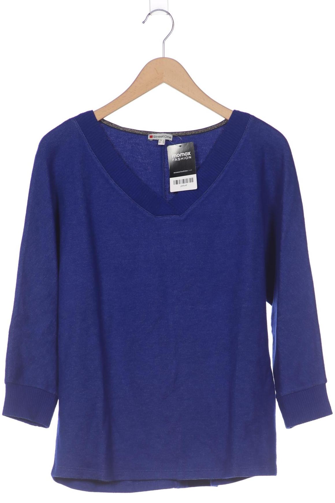 

Street One Damen Pullover, blau, Gr. 36
