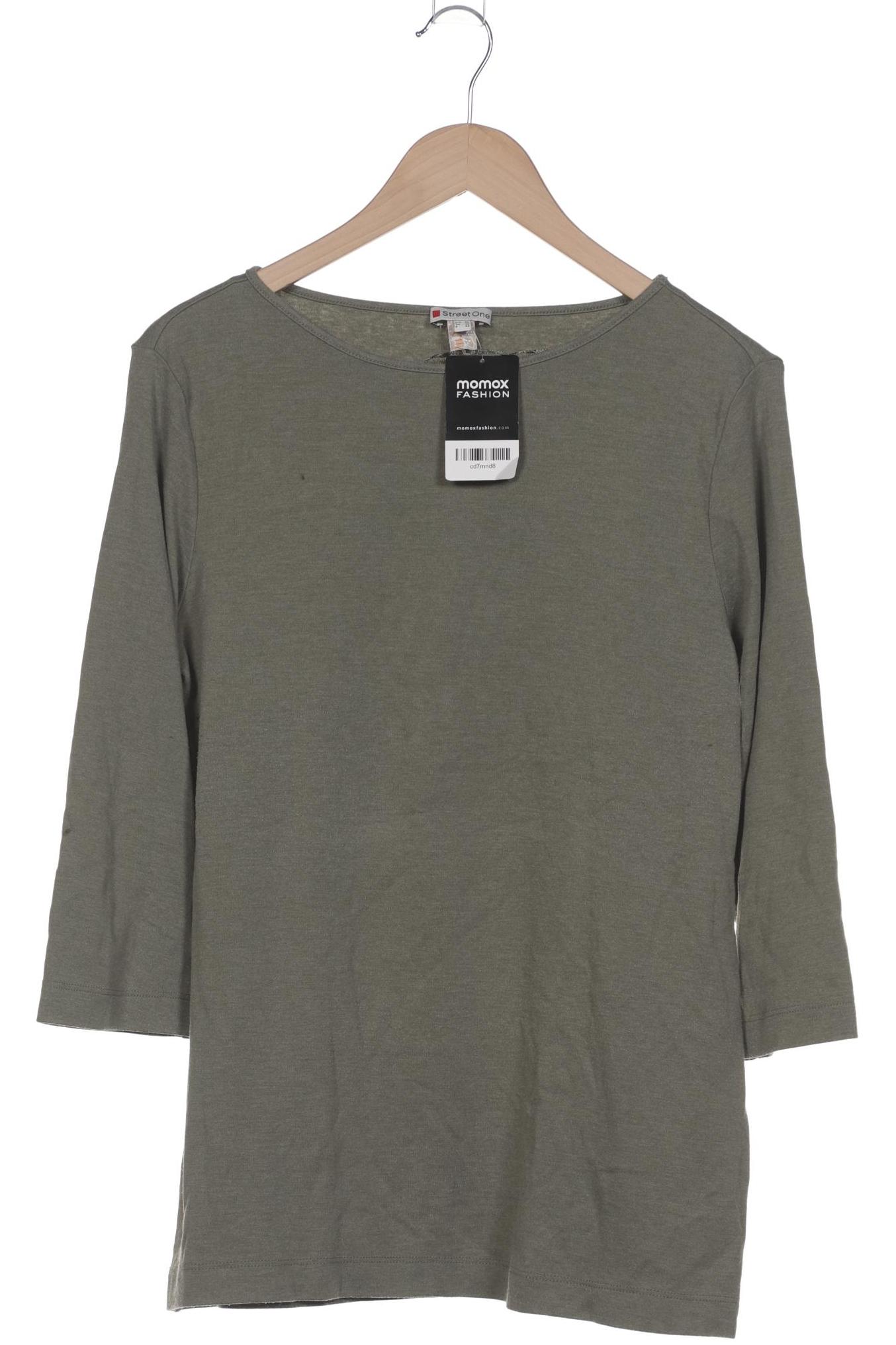 

Street One Damen Langarmshirt, grün, Gr. 46
