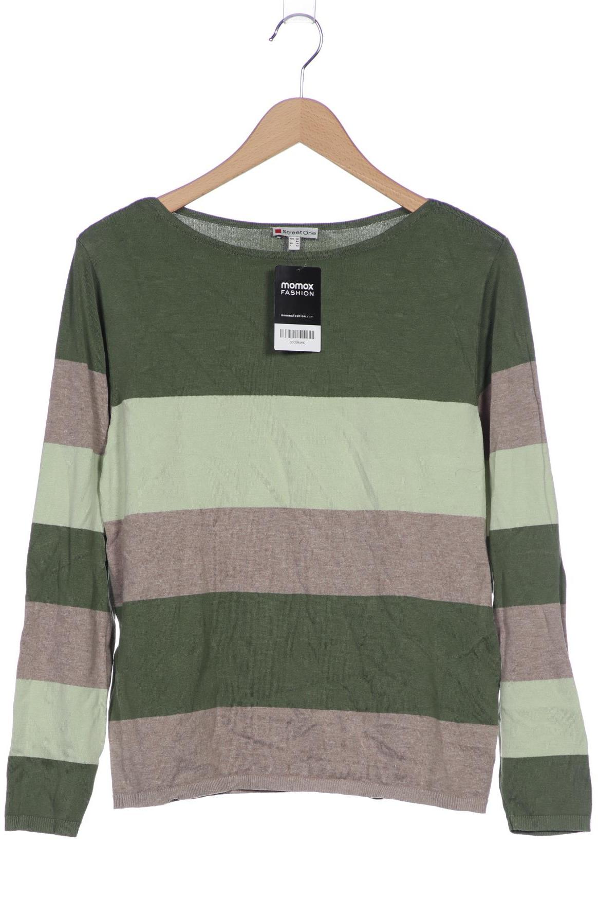 

Street One Damen Pullover, grün, Gr. 40