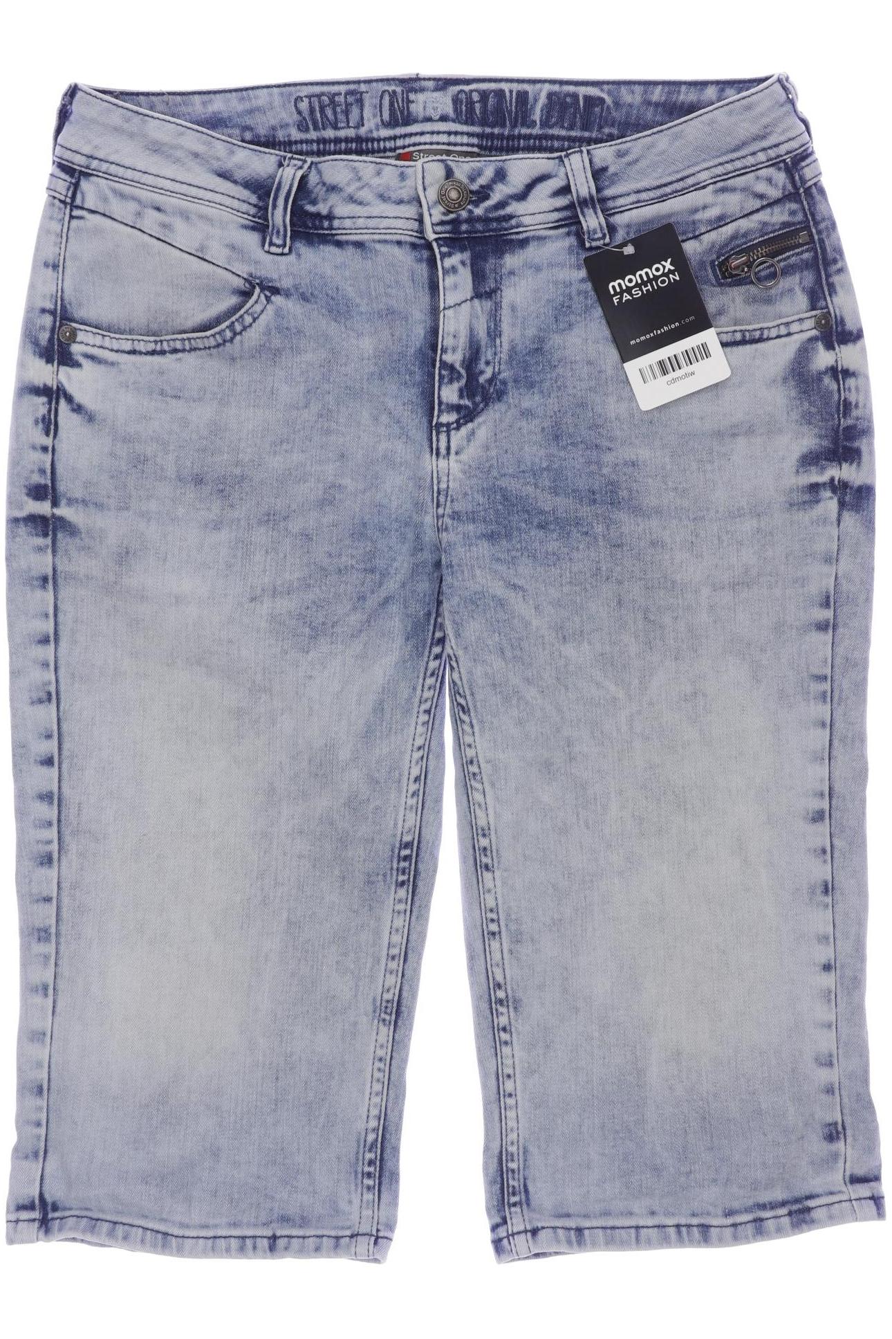 

Street One Damen Shorts, blau, Gr. 27