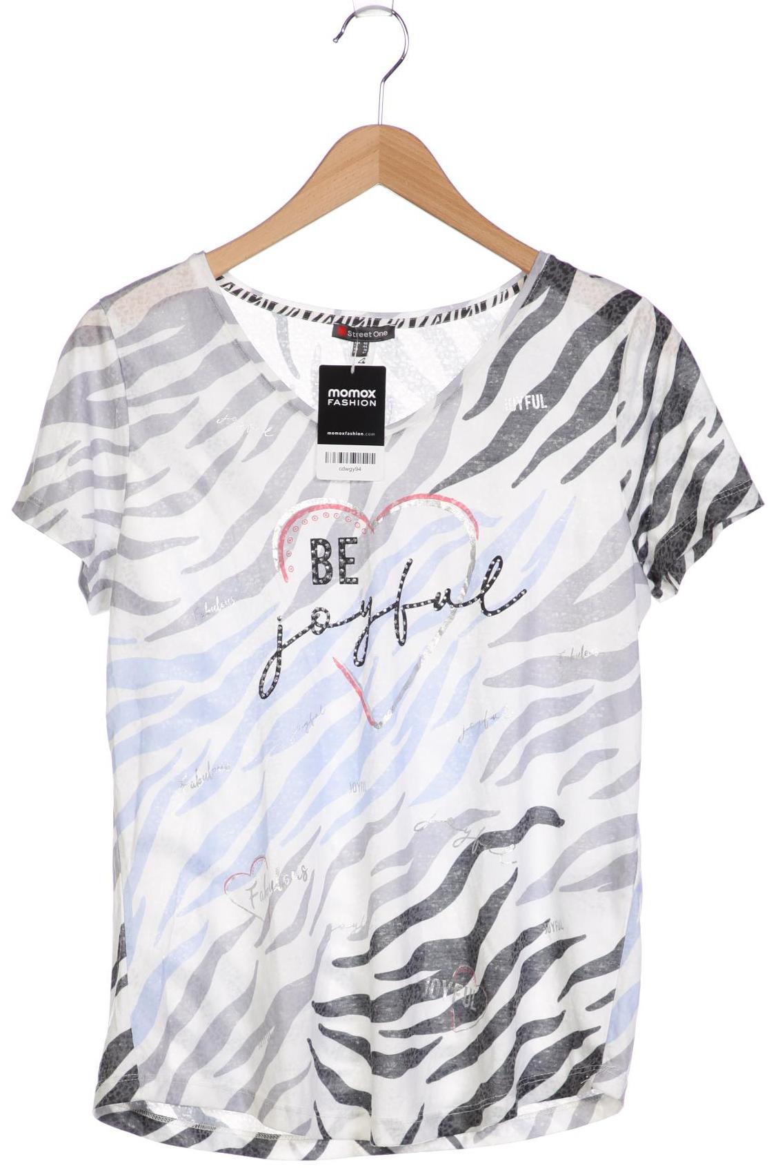 

Street One Damen T-Shirt, grau, Gr. 40