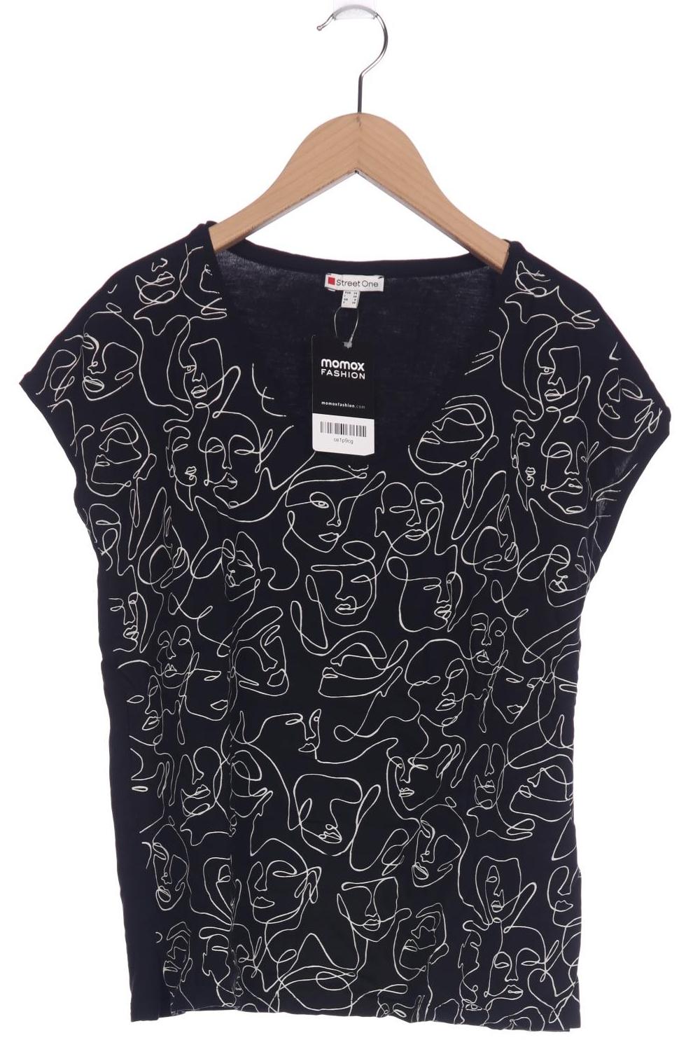 Thumbnail - Street One Damen T-Shirt, schwarz, Gr. 34