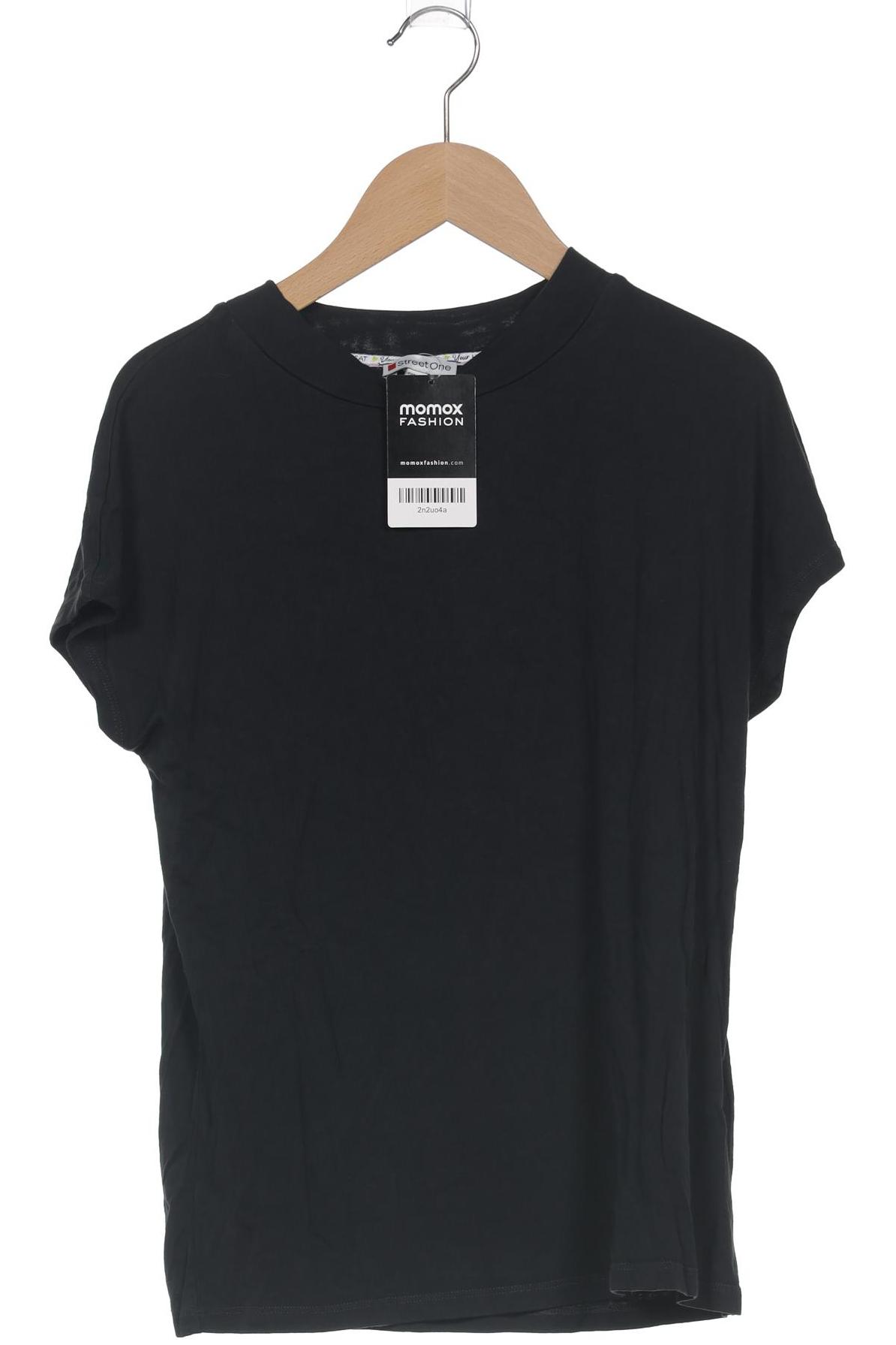 

Street One Damen T-Shirt, schwarz, Gr. 34