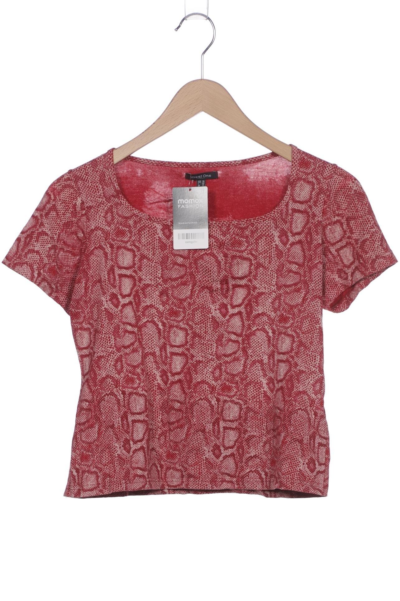 

Street One Damen T-Shirt, rot, Gr. 38