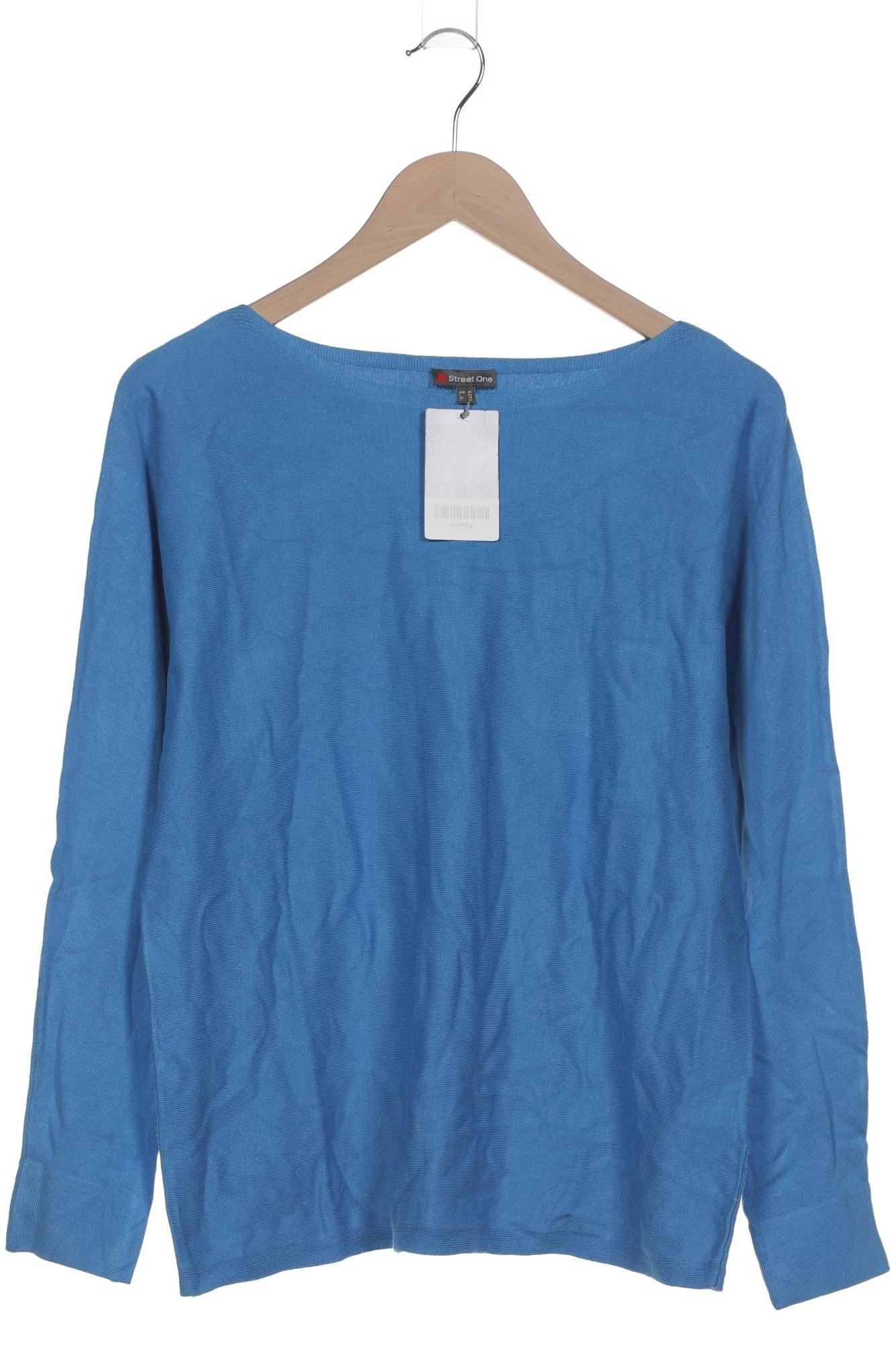 

Street One Damen Pullover, blau, Gr. 40