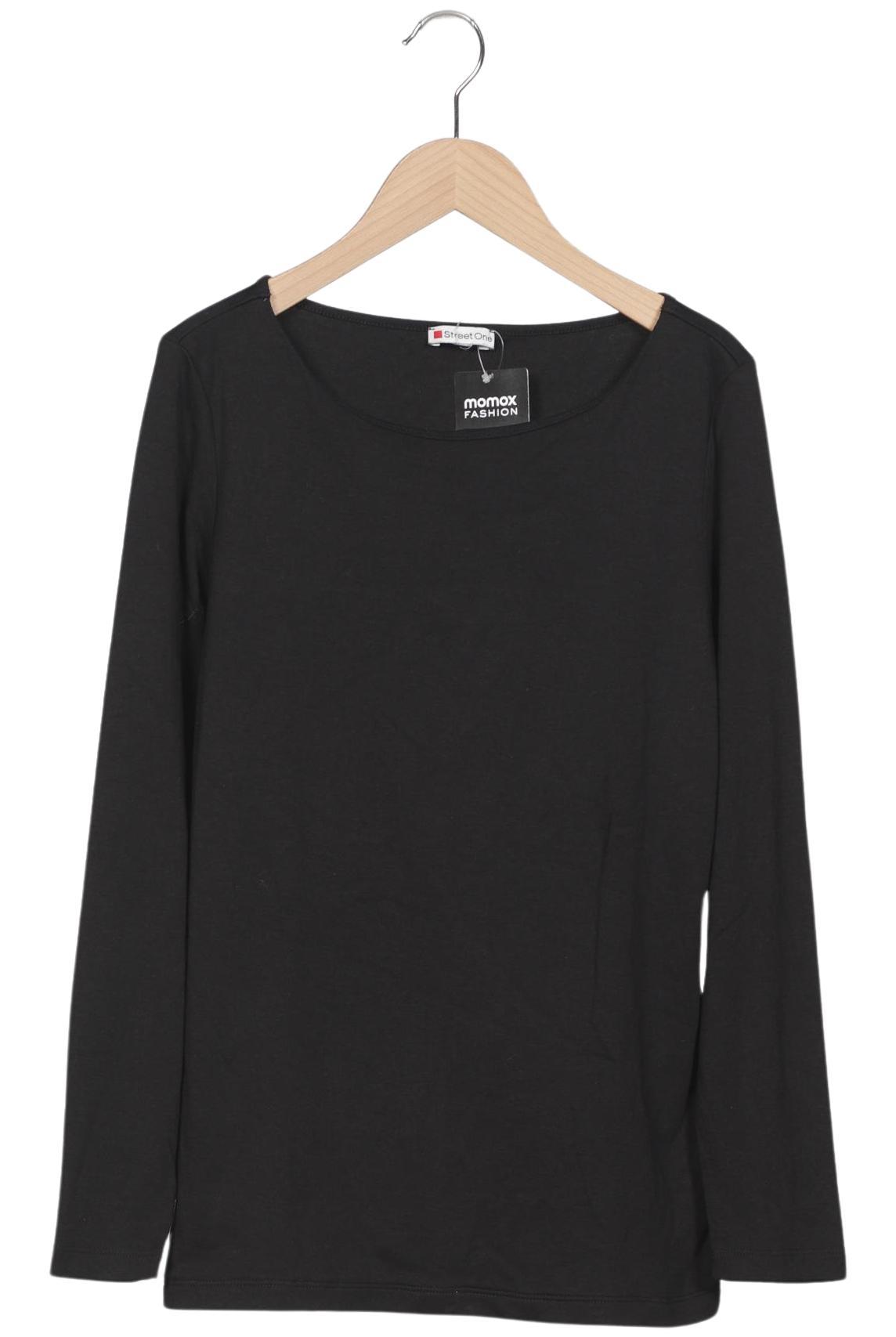 

Street One Damen Langarmshirt, schwarz, Gr. 38