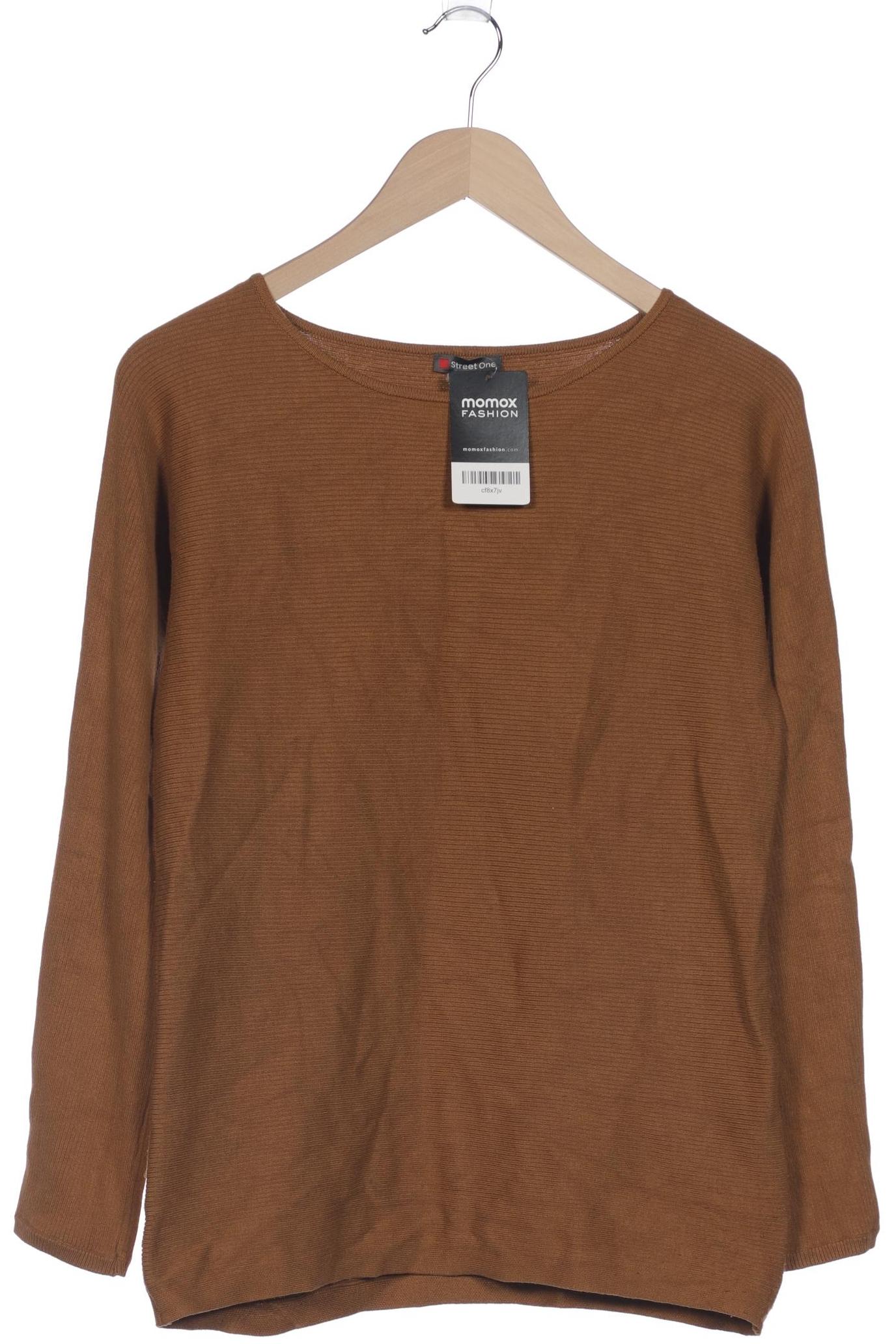 

Street One Damen Pullover, braun, Gr. 34