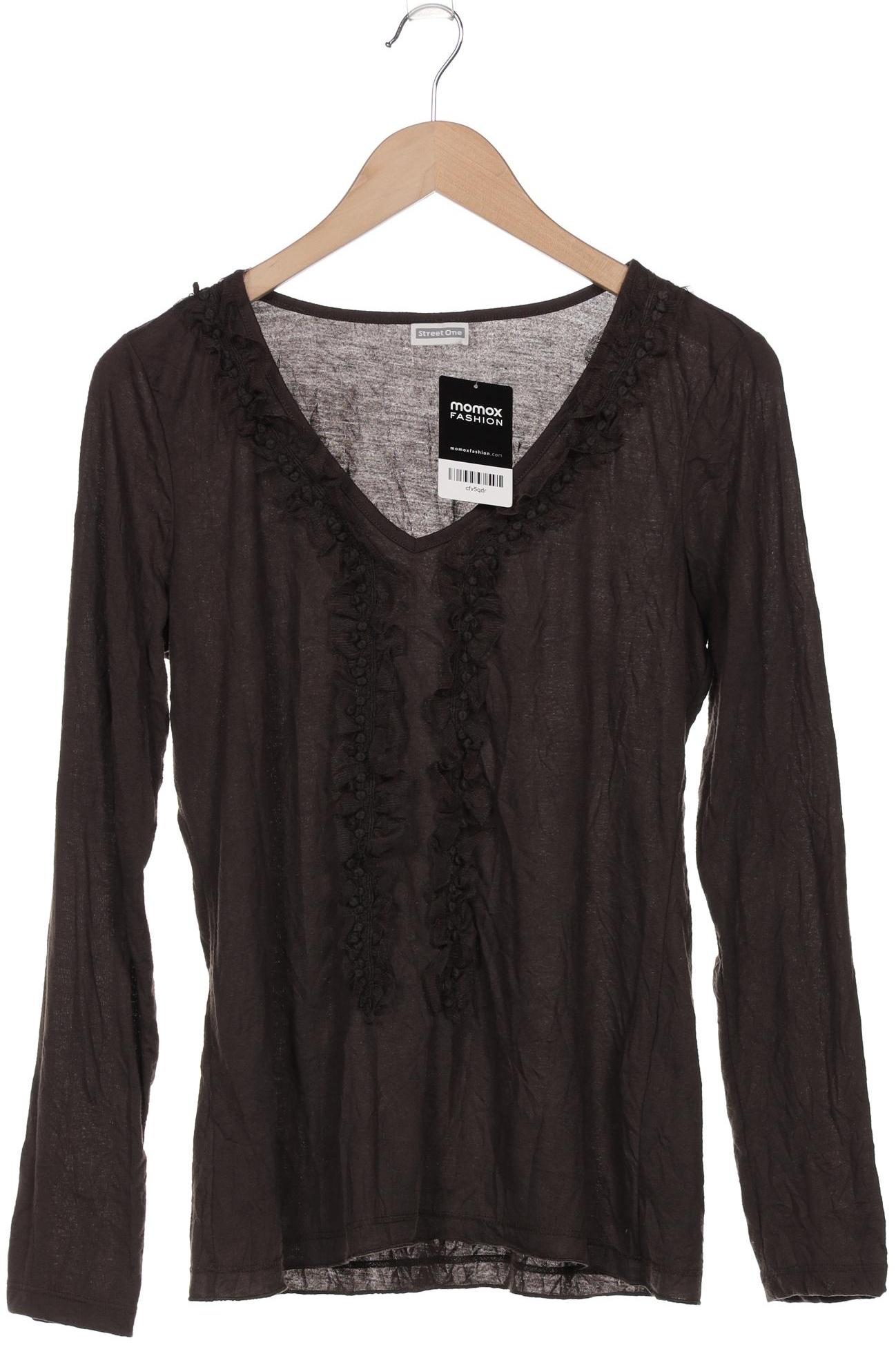 

Street One Damen Langarmshirt, grau, Gr. 40