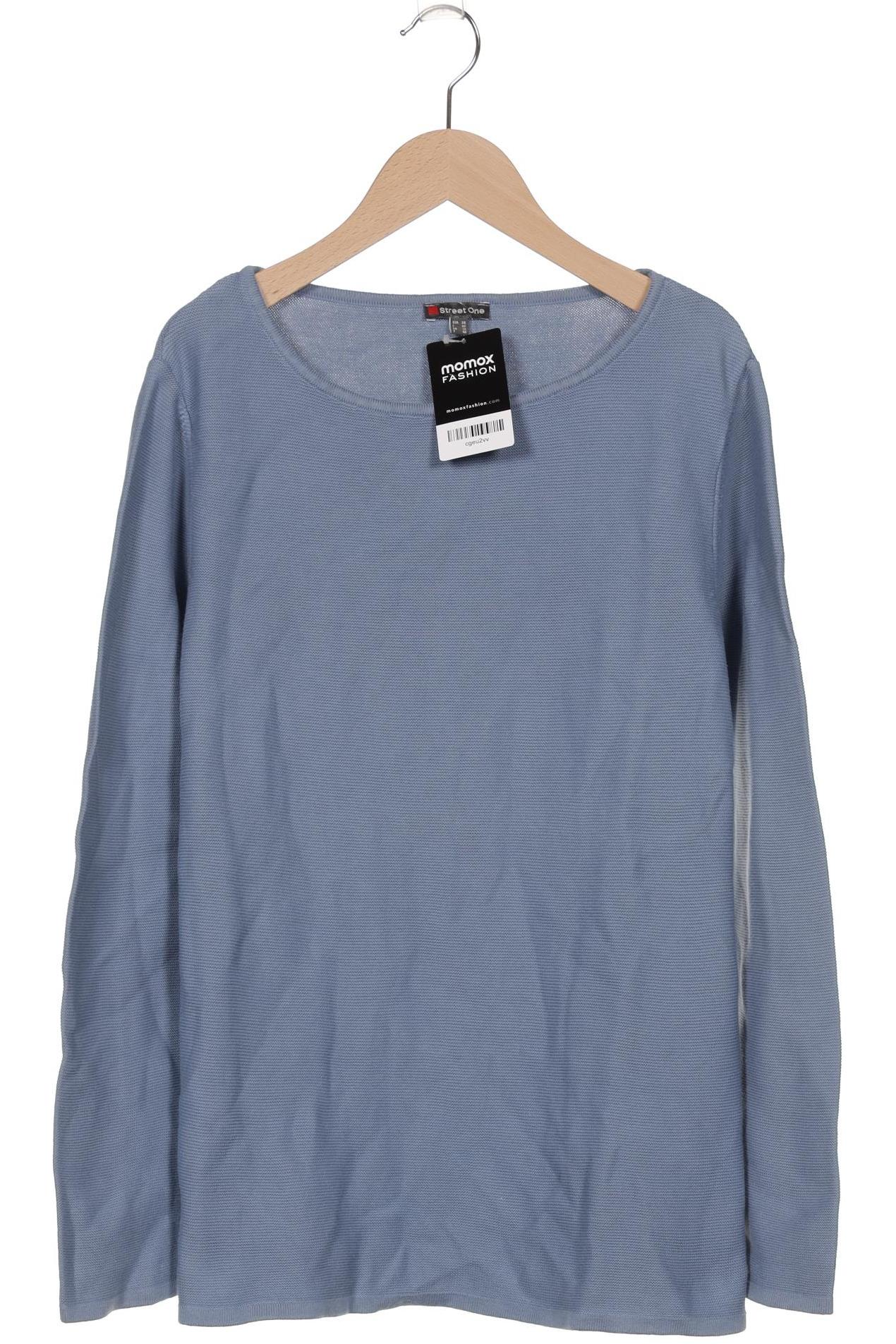 

Street One Damen Pullover, blau, Gr. 38