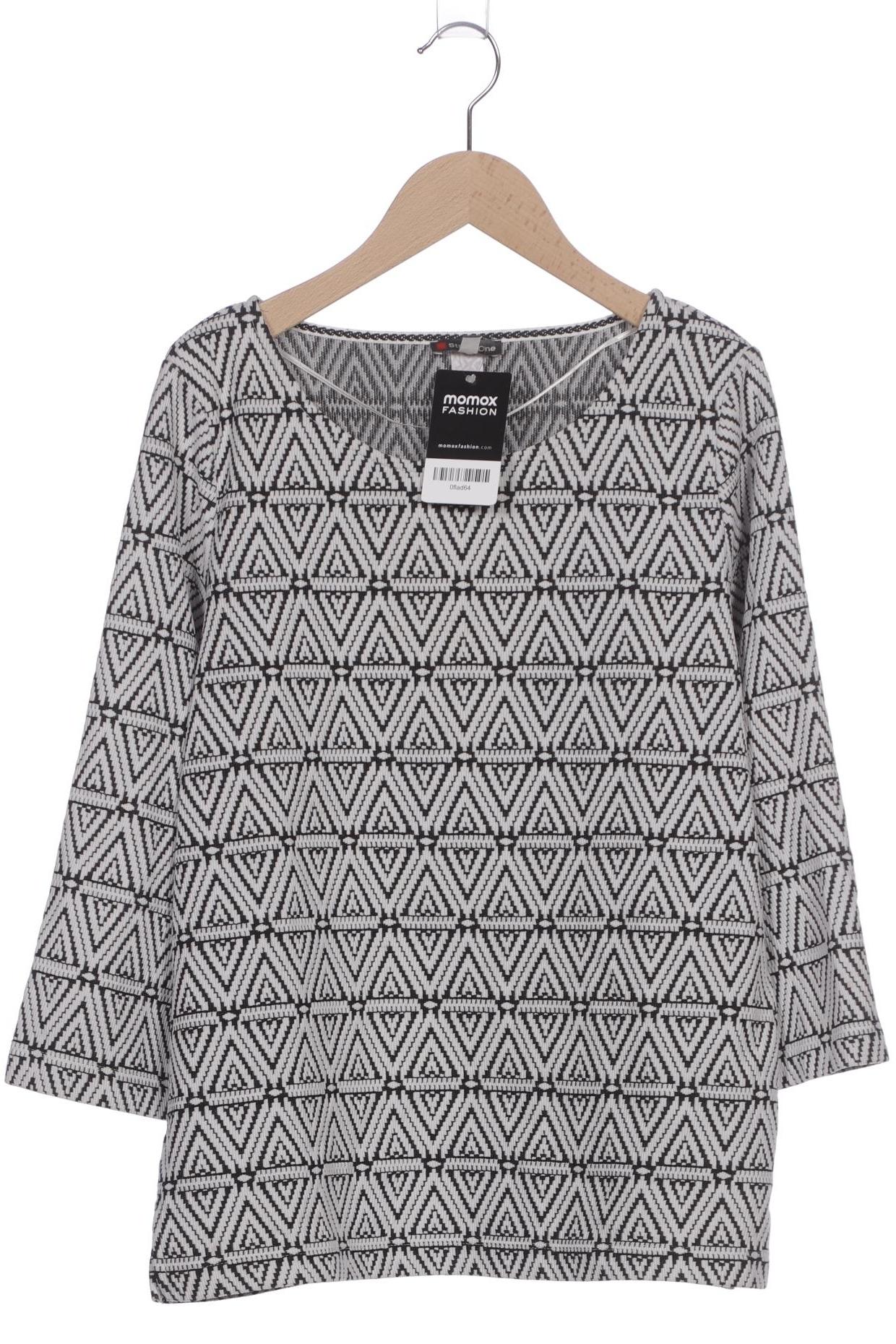 

Street One Damen Langarmshirt, weiß, Gr. 38