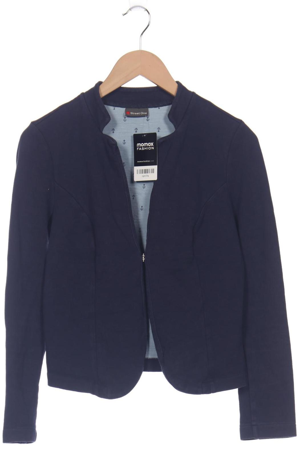 

Street One Damen Strickjacke, marineblau, Gr. 38
