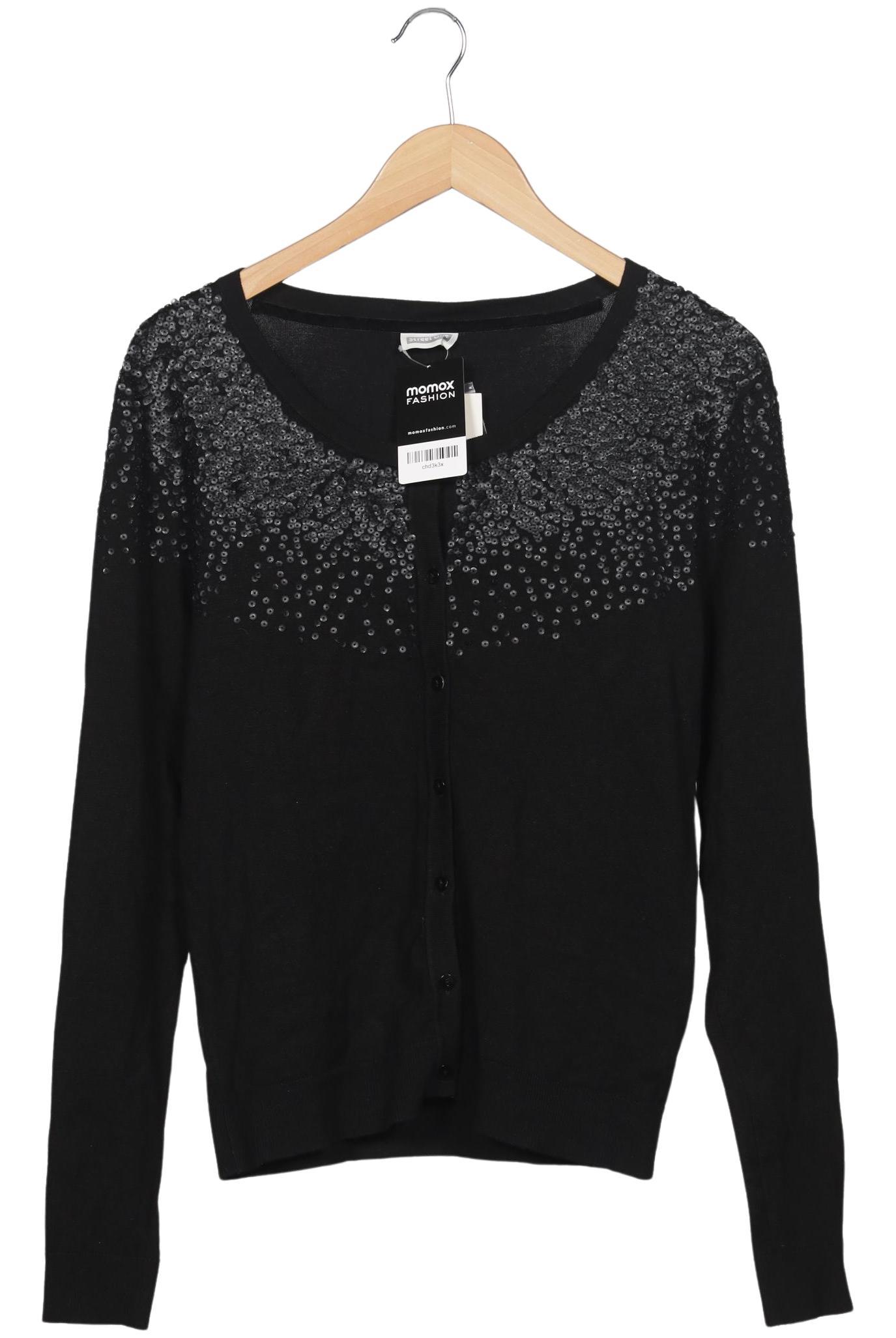 

Street One Damen Strickjacke, schwarz, Gr. 42