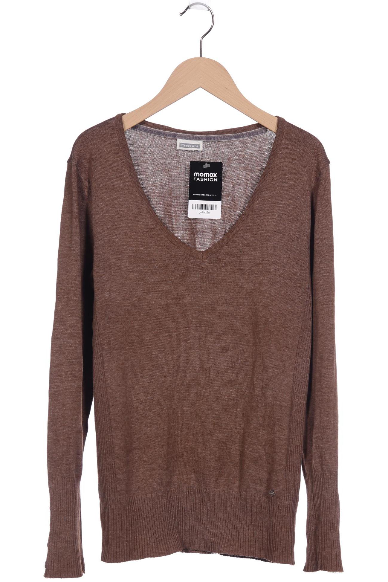 

Street One Damen Pullover, braun, Gr. 42