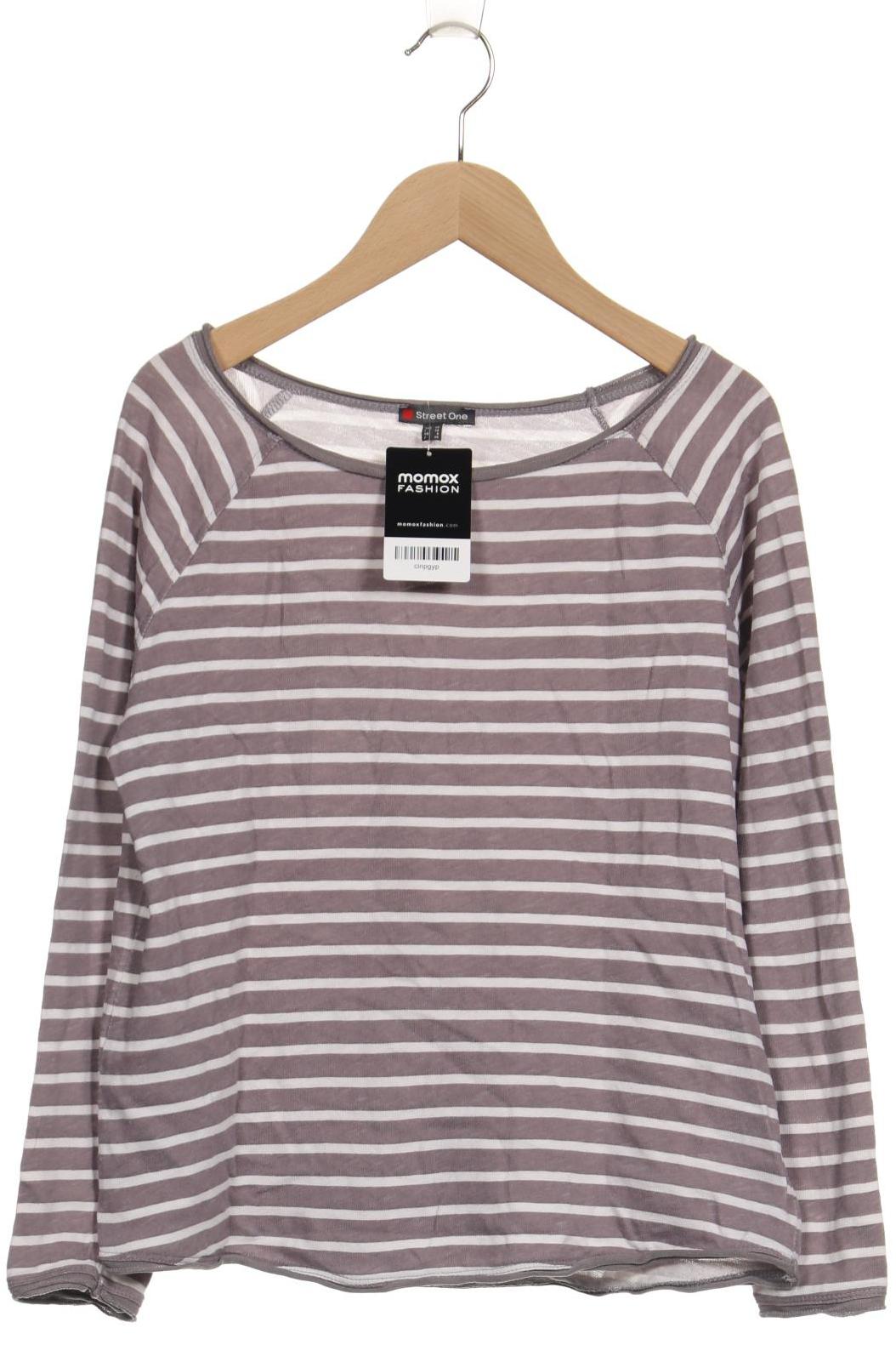 Thumbnail - Street One Damen Langarmshirt, flieder, Gr. 34