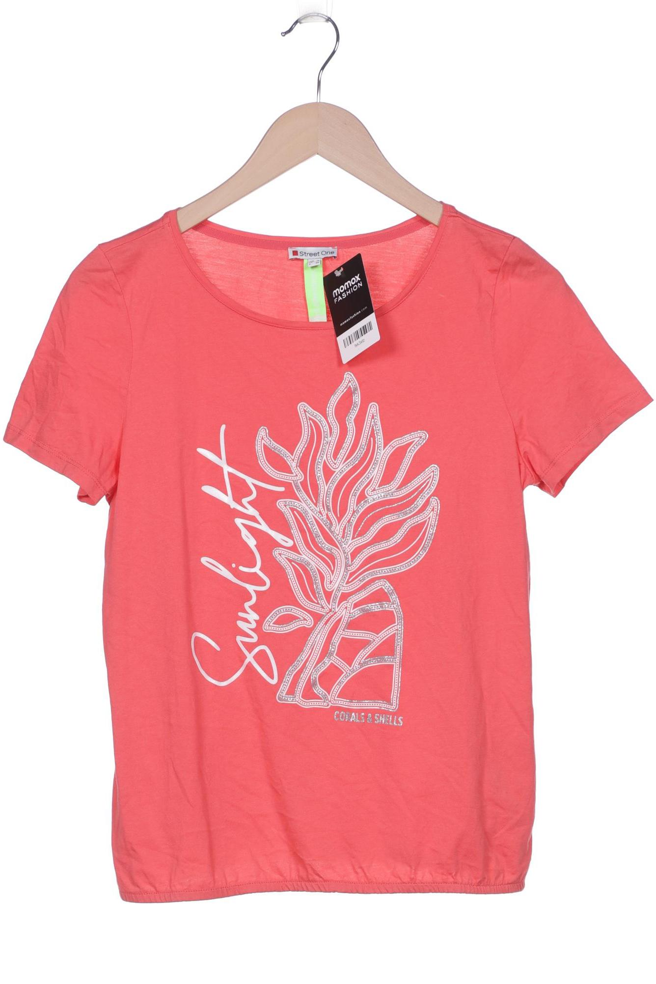 

Street One Damen T-Shirt, rot, Gr. 38