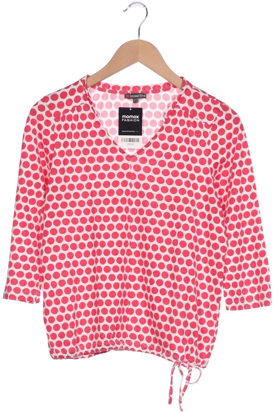 

Street One Damen Langarmshirt, weiß, Gr. 38